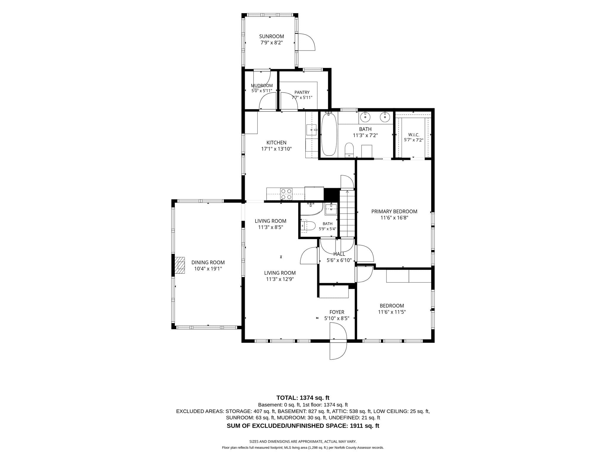 Single Family Residence at 34 Farrington Ave, Dedham MA 02026, photo 32 of 33