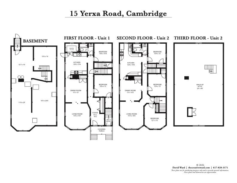 2 Family - 2 Units Up/Down at 15 Yerxa Road, Cambridge MA 02140, Cambridge, photo 30 of 30