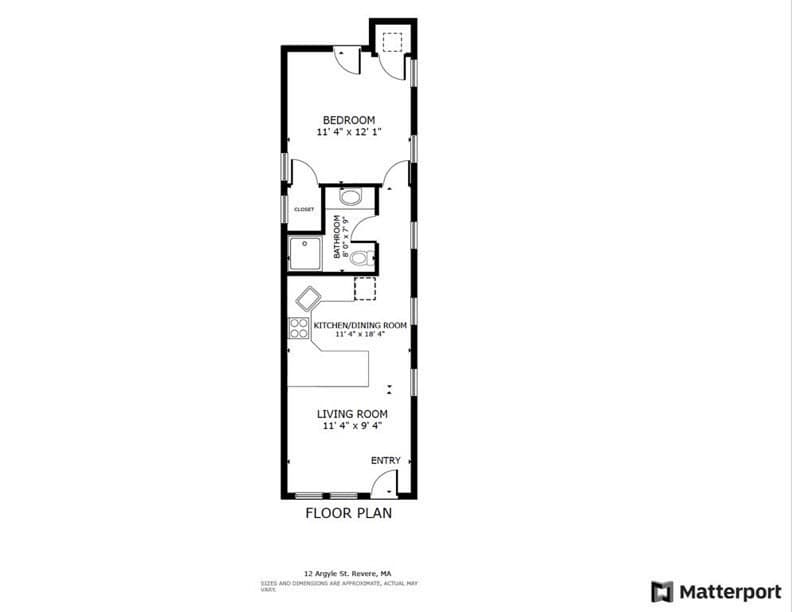 Single Family Residence at 12 Argyle St, Revere MA 02151, Revere, photo 10 of 13