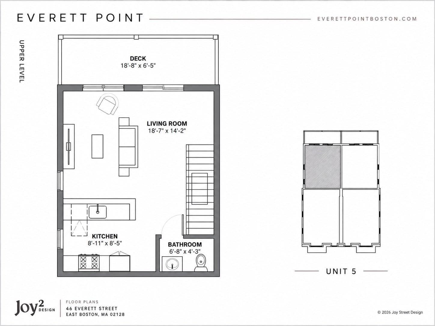 Condominium at 46 Everett Street # 5, Boston MA 02128, photo 8 of 9
