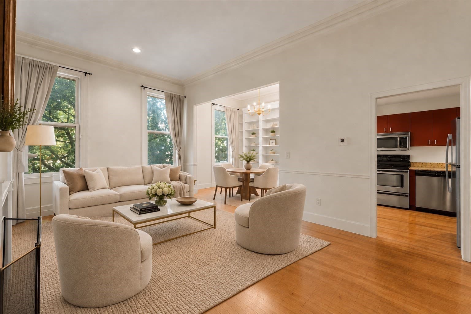 Condominium at 180 Marlborough St. # 1, Boston MA 02116, photo 3 of 21