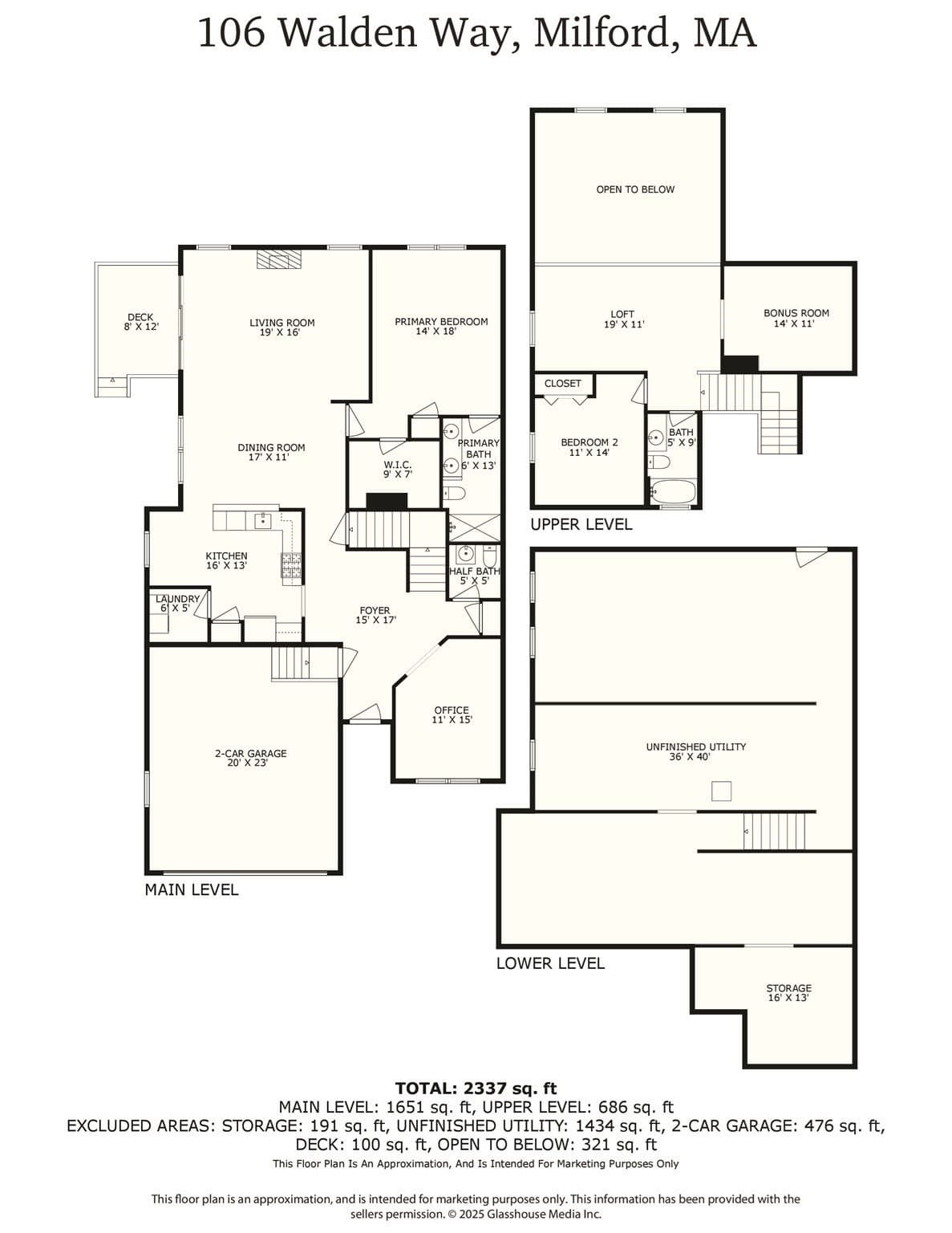 Condominium at 106 Walden Way # 106, Milford MA 01757, photo 40 of 40