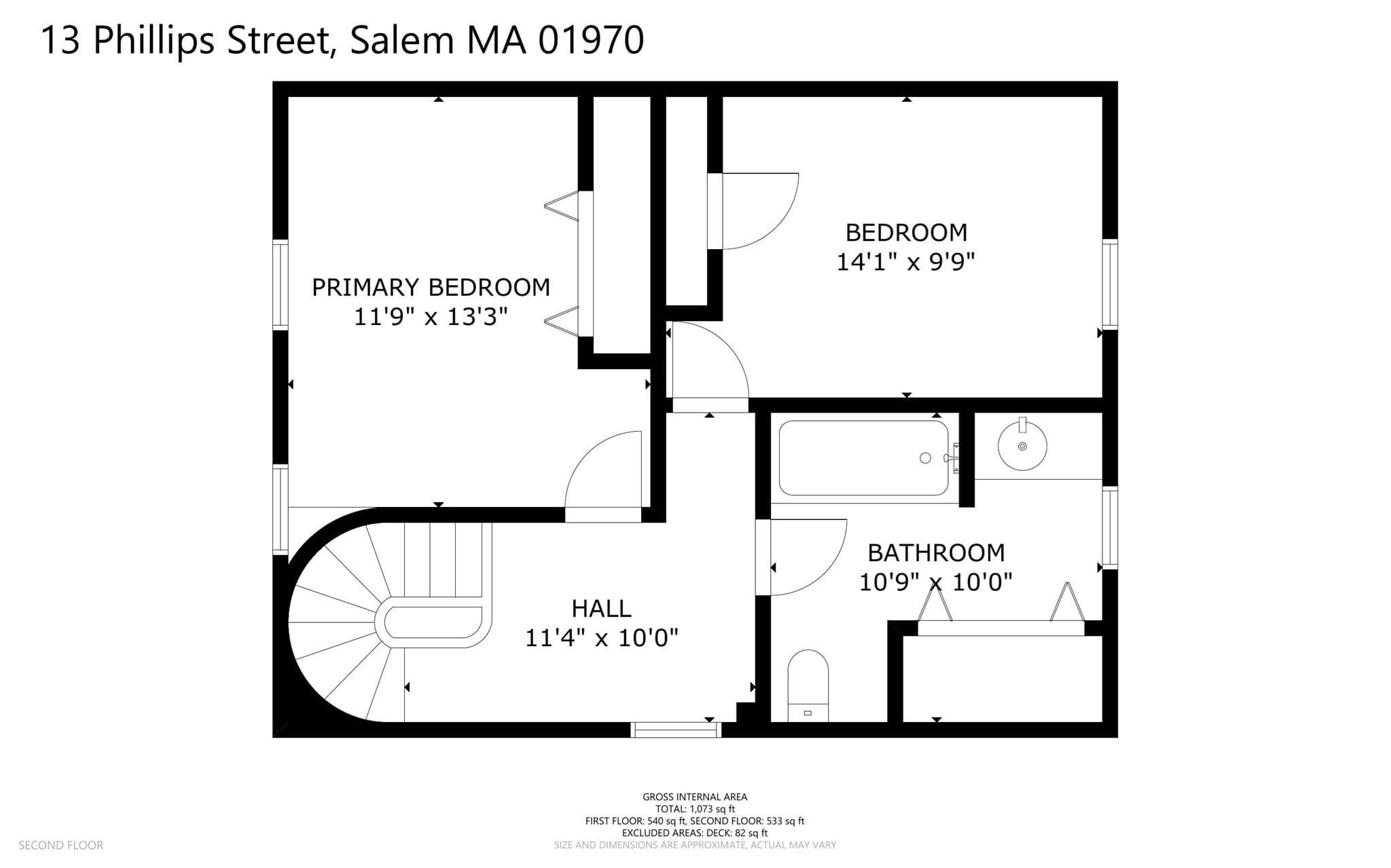 Single Family Residence at 13 Phillips St, Salem MA 01970, Salem, photo 40 of 41