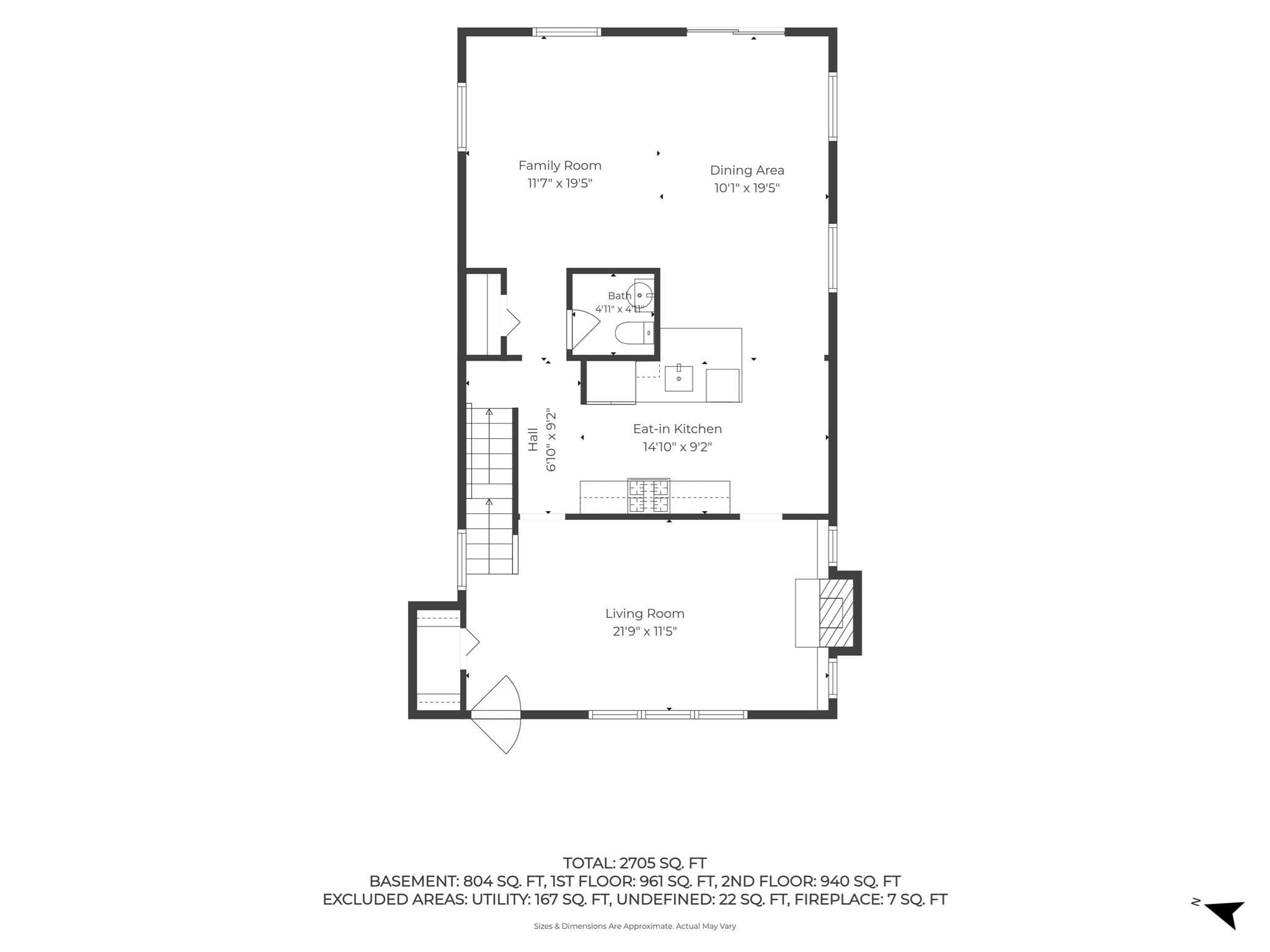 Single Family Residence at 84 Myrtlebank Avenue, Boston MA 02124, photo 40 of 42