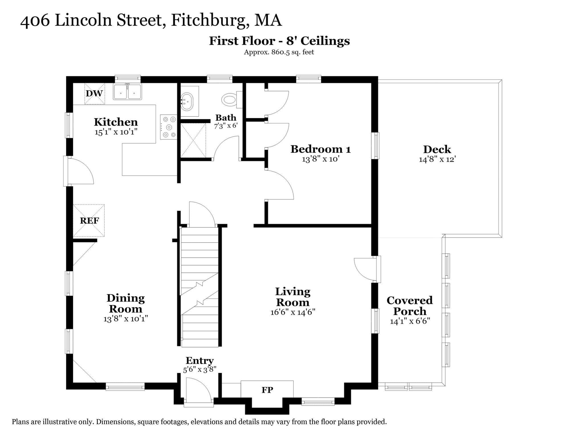 Single Family Residence at 406 Lincoln St, Fitchburg MA 01420, Fitchburg, photo 34 of 35