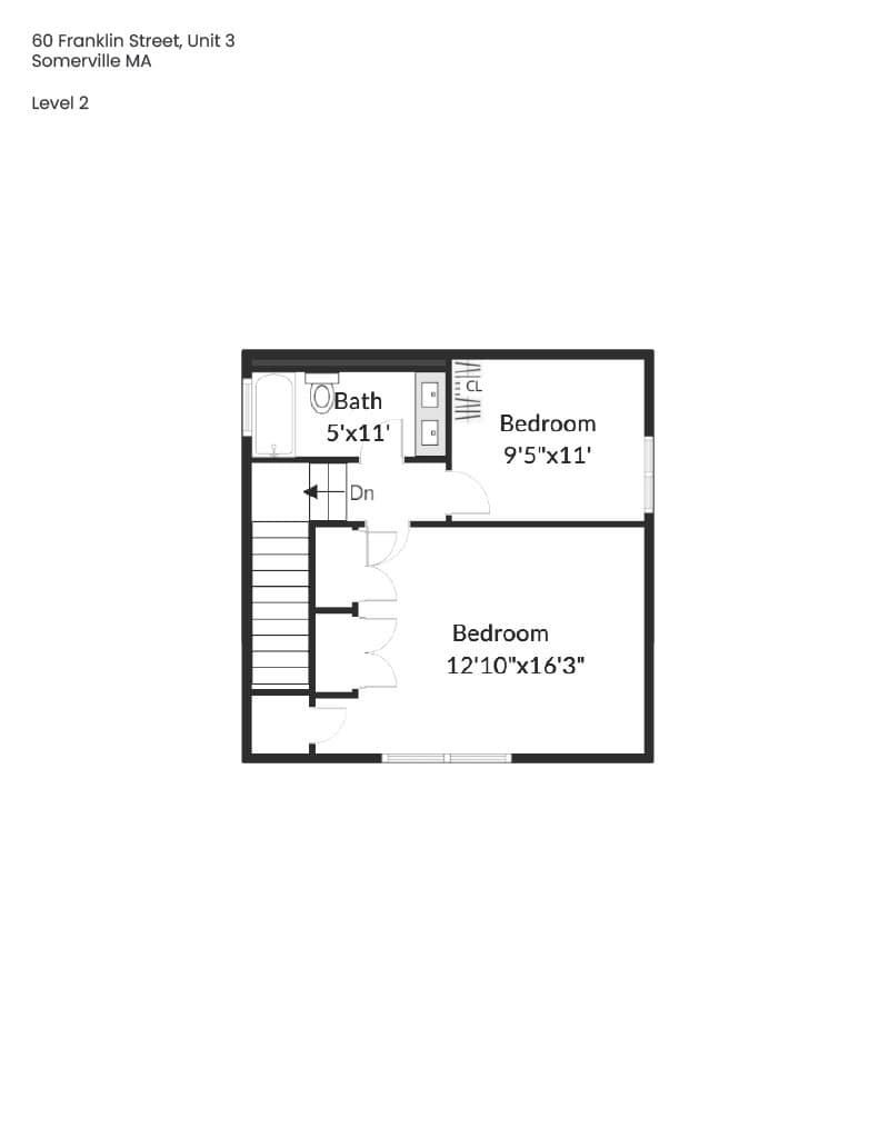 Condominium at 60 Franklin St # 3, Somerville MA 02145, Somerville, photo 31 of 32