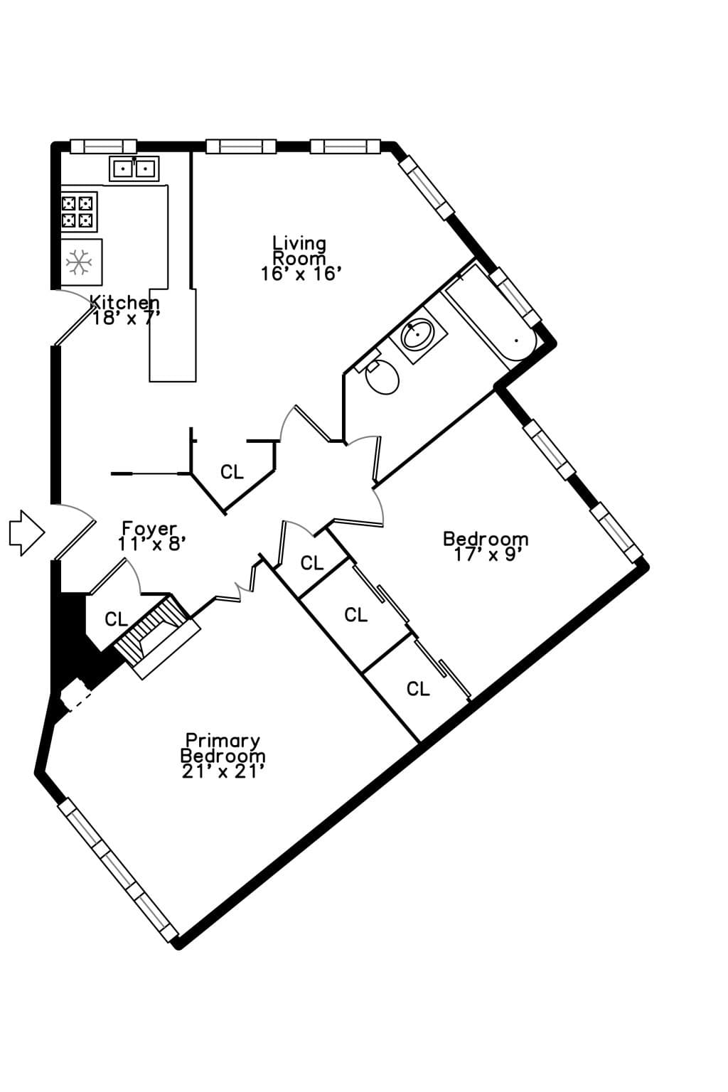 Condominium at 86 Buckingham St # 32, Cambridge MA 02138, Cambridge, photo 21 of 22