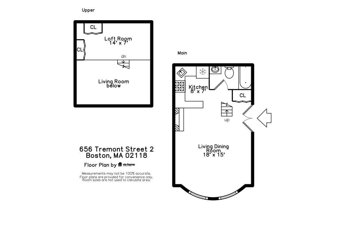 Condominium at 656 Tremont St # 2, Boston MA 02118, photo 17 of 18