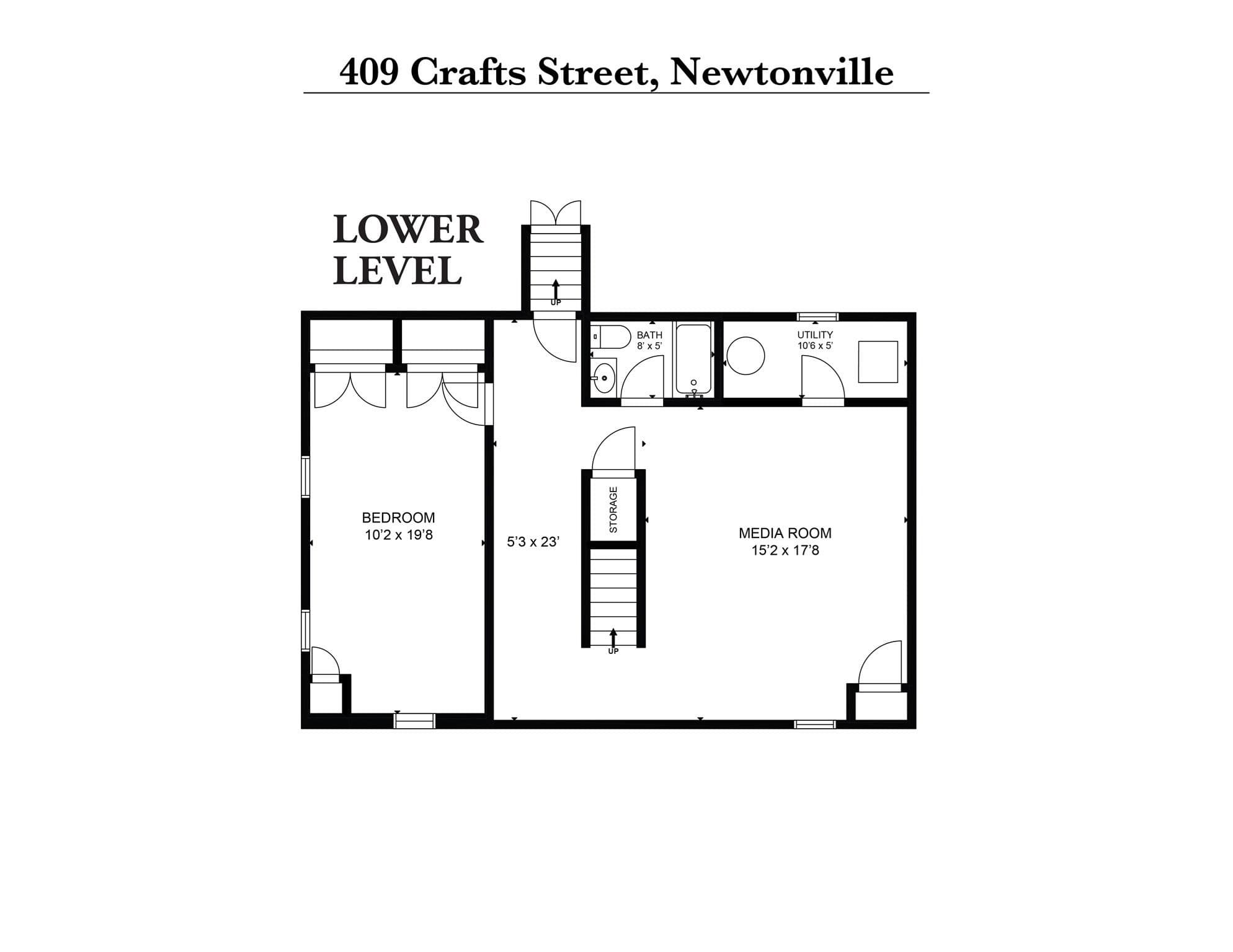 Single Family Residence at 409 Crafts Street, Newton MA 02460, Newton, photo 37 of 38