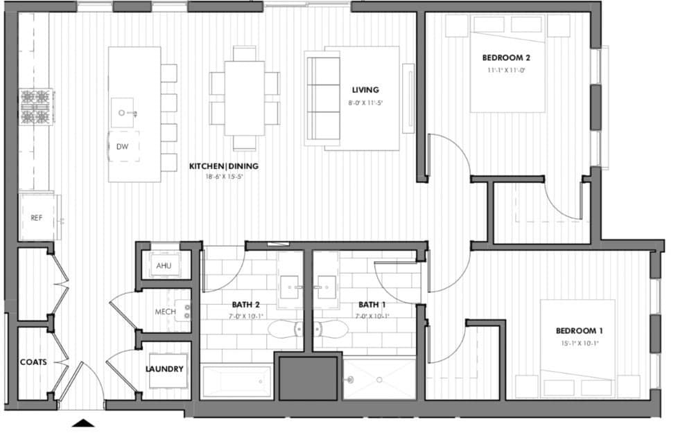 Condominium at 656 Saratoga # 204, Boston MA 02128, Boston, photo 2 of 22