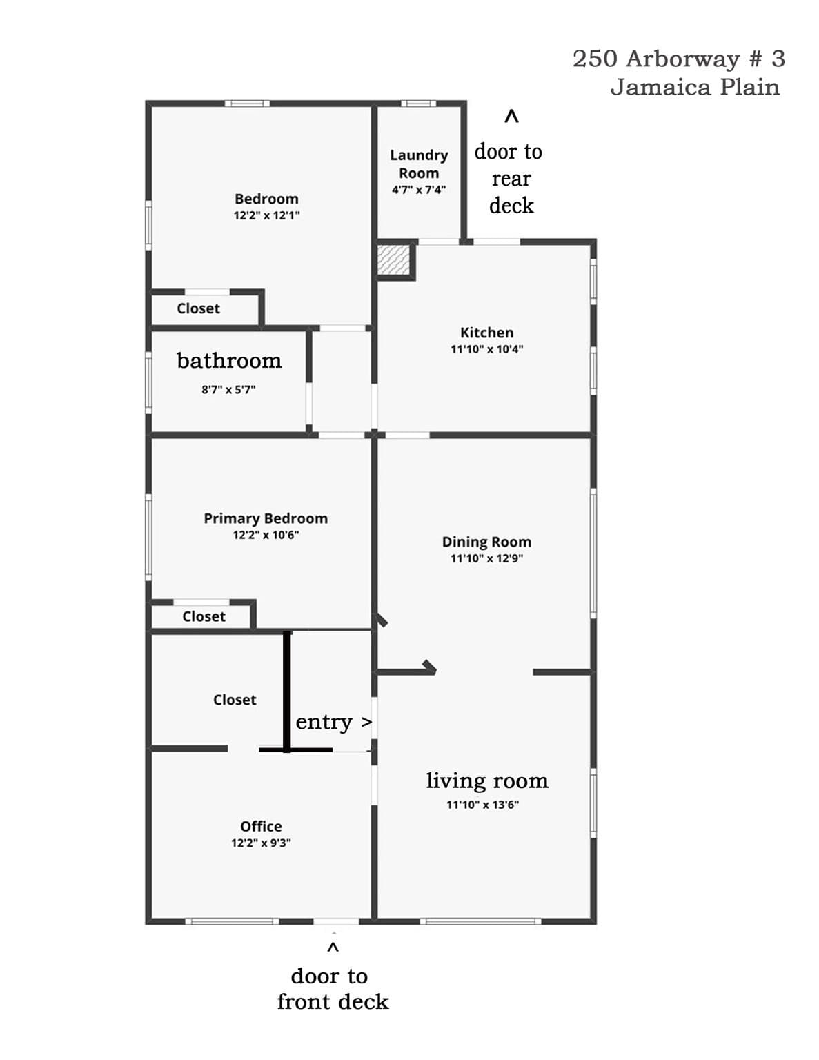 Condominium at 250 Arborway # 3, Boston MA 02130, photo 27 of 27