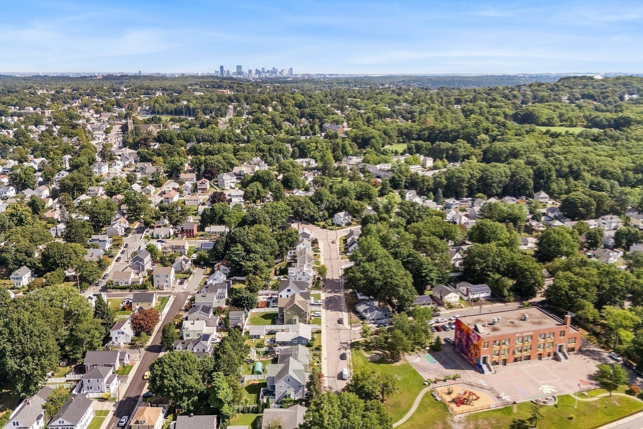 Single Family Residence at 10 Joyce Kilmer Rd, Boston MA 02132, photo 32 of 36