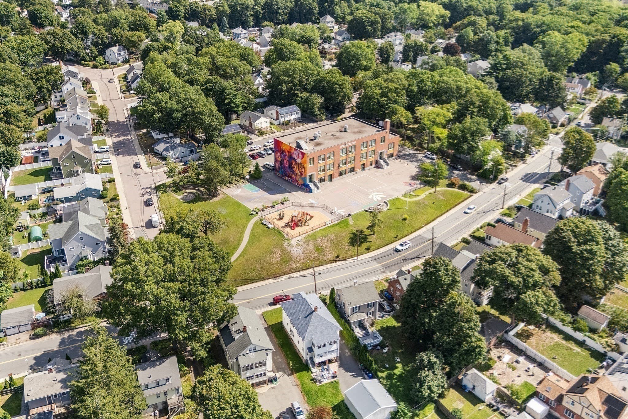 Single Family Residence at 10 Joyce Kilmer Rd, Boston MA 02132, photo 31 of 36