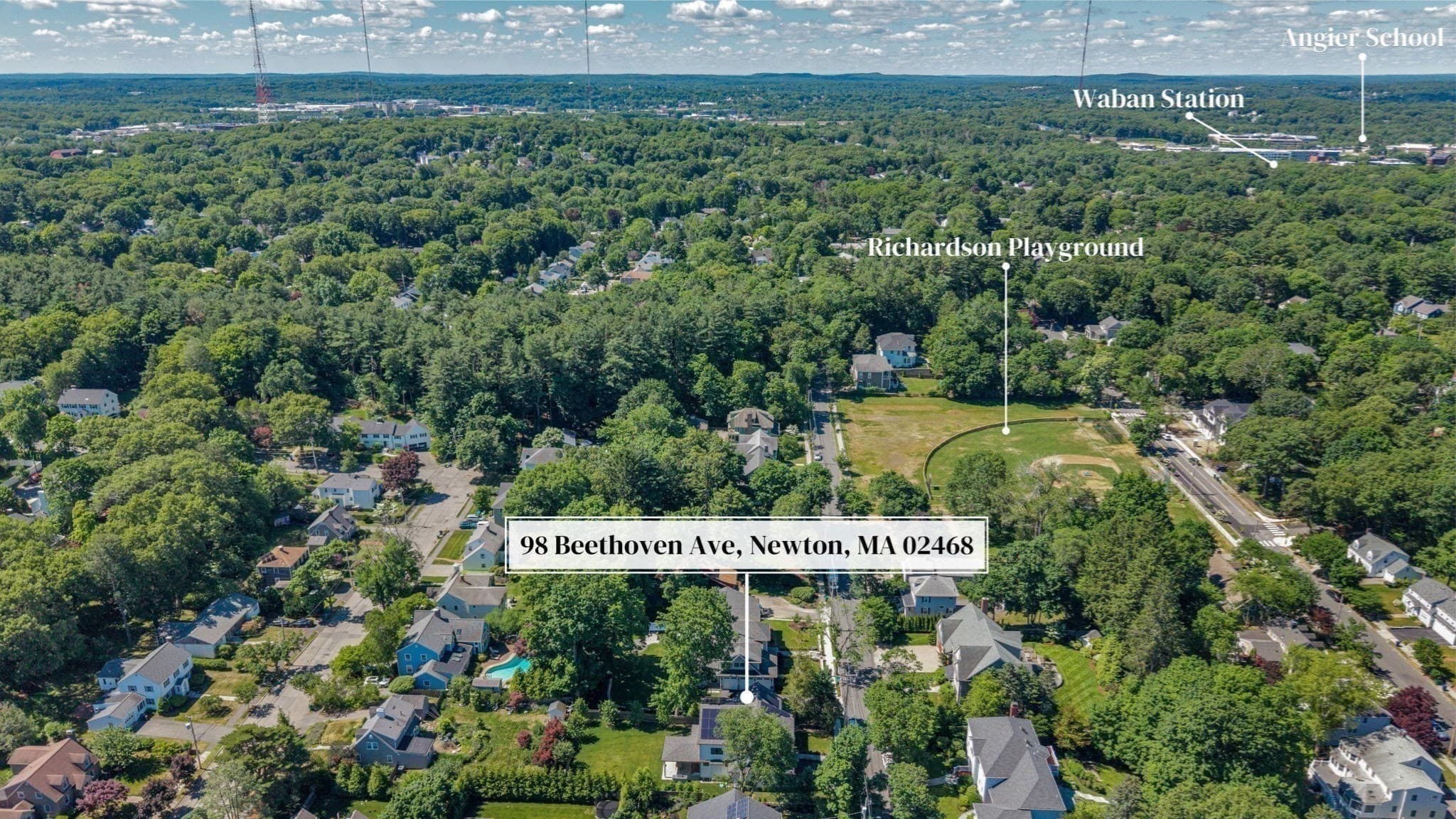 Single Family Residence at 98 Beethoven Ave, Newton MA 02468, Newton, photo 27 of 27