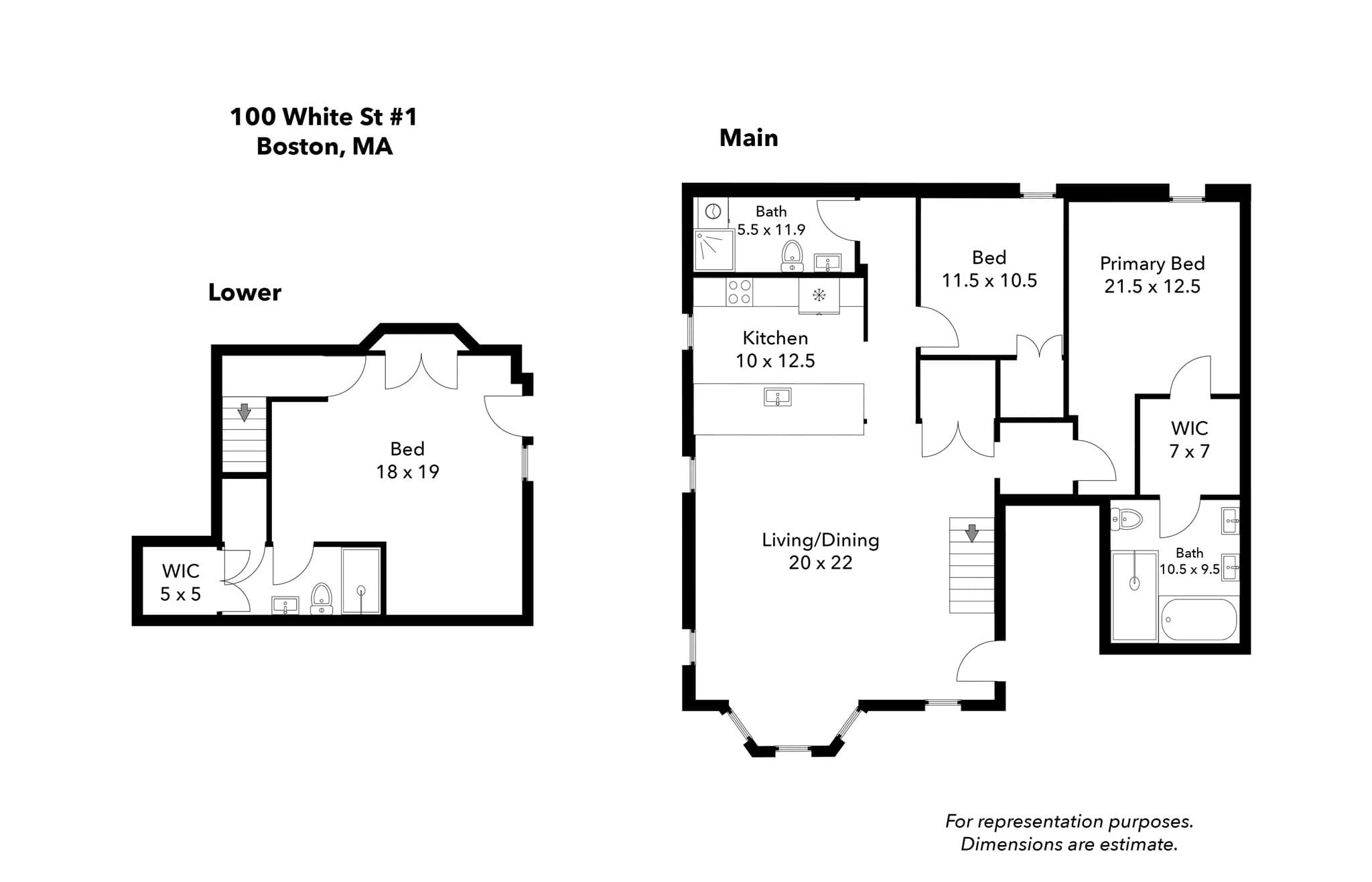 Condominium at 100 White St # 1, Boston MA 02128, photo 26 of 26