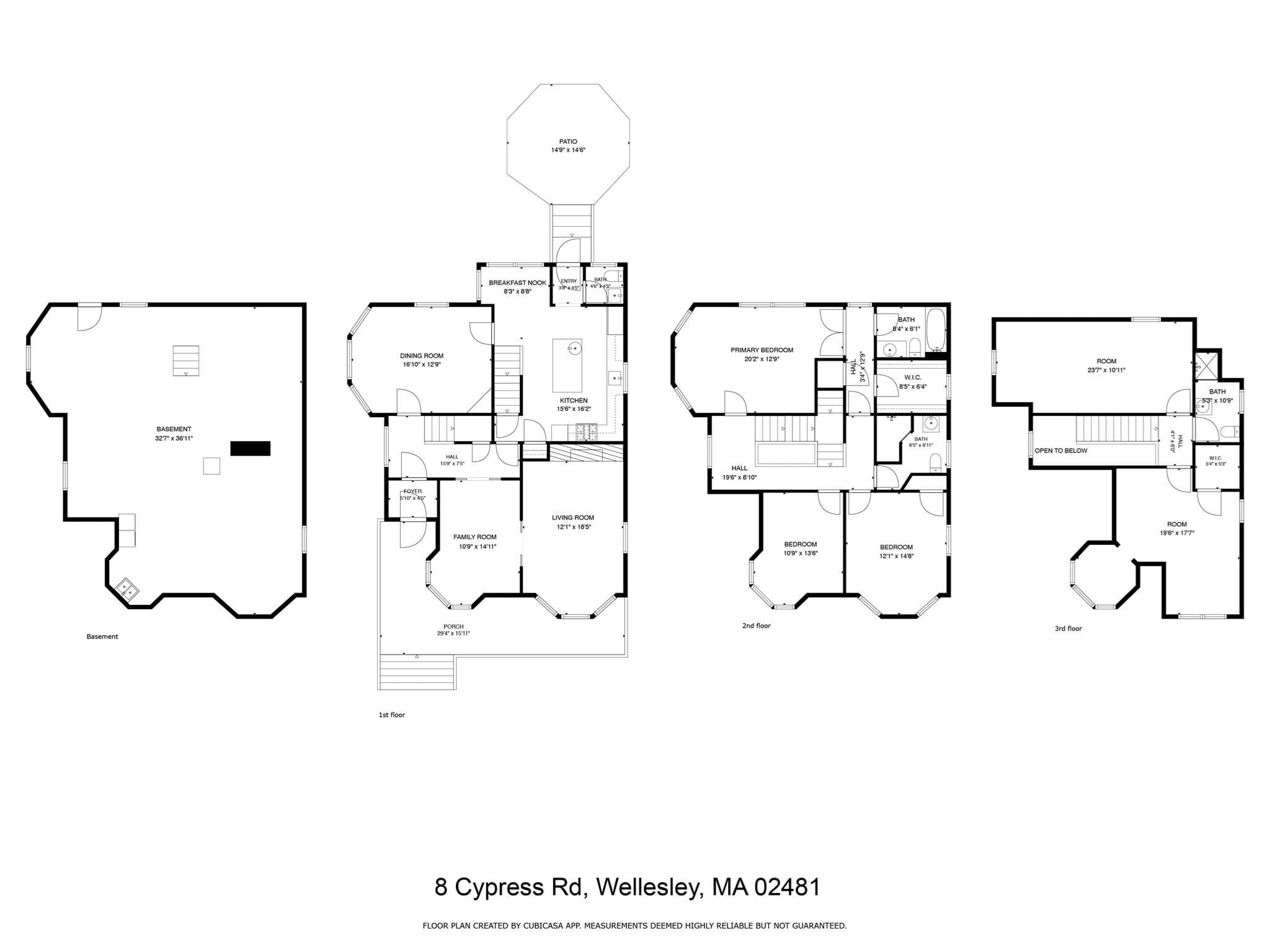 Single Family Residence at 8 Cypress Rd, Wellesley MA 02481, Wellesley, photo 25 of 25