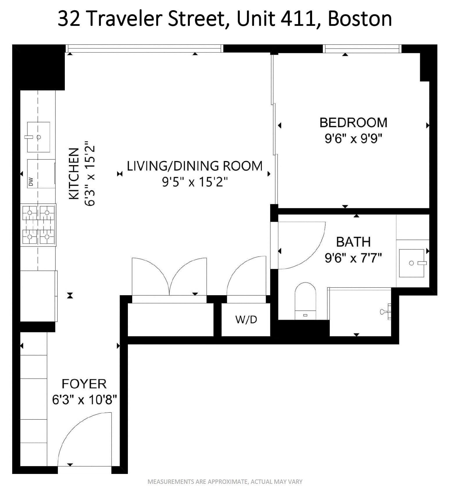Condominium at 32 Traveler St # 411, Boston MA 02118, photo 38 of 38
