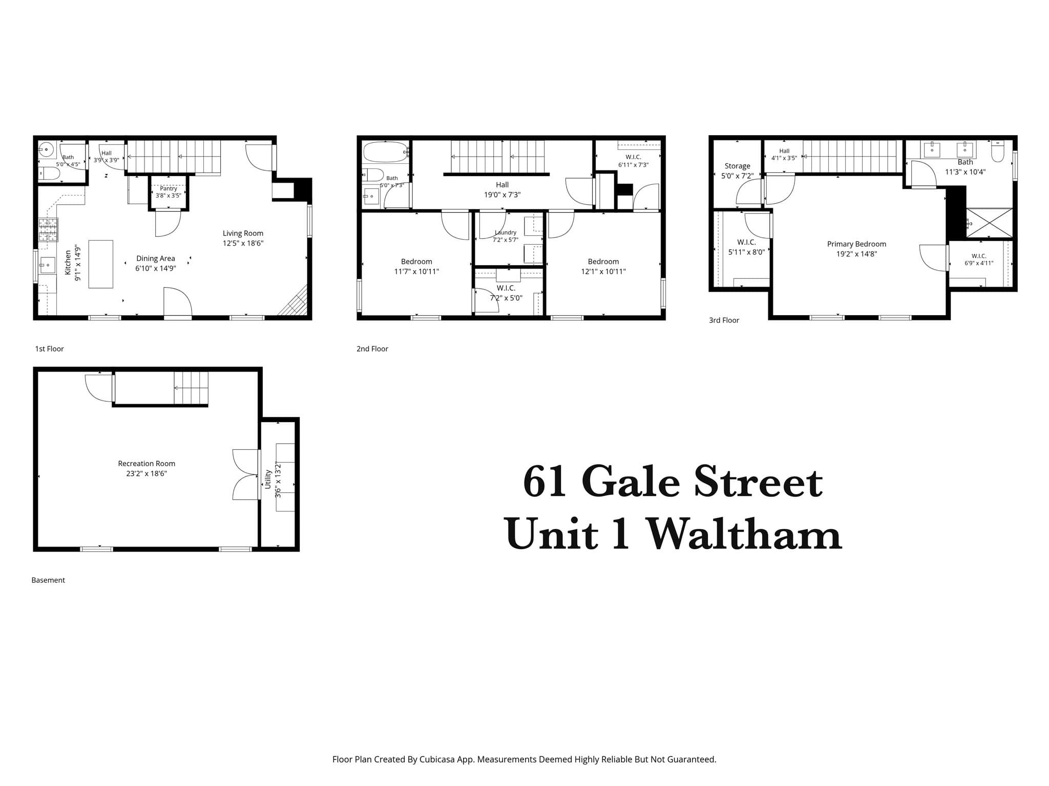 Condominium at 61 Gale Street # A, Waltham MA 02453, Waltham, photo 42 of 42
