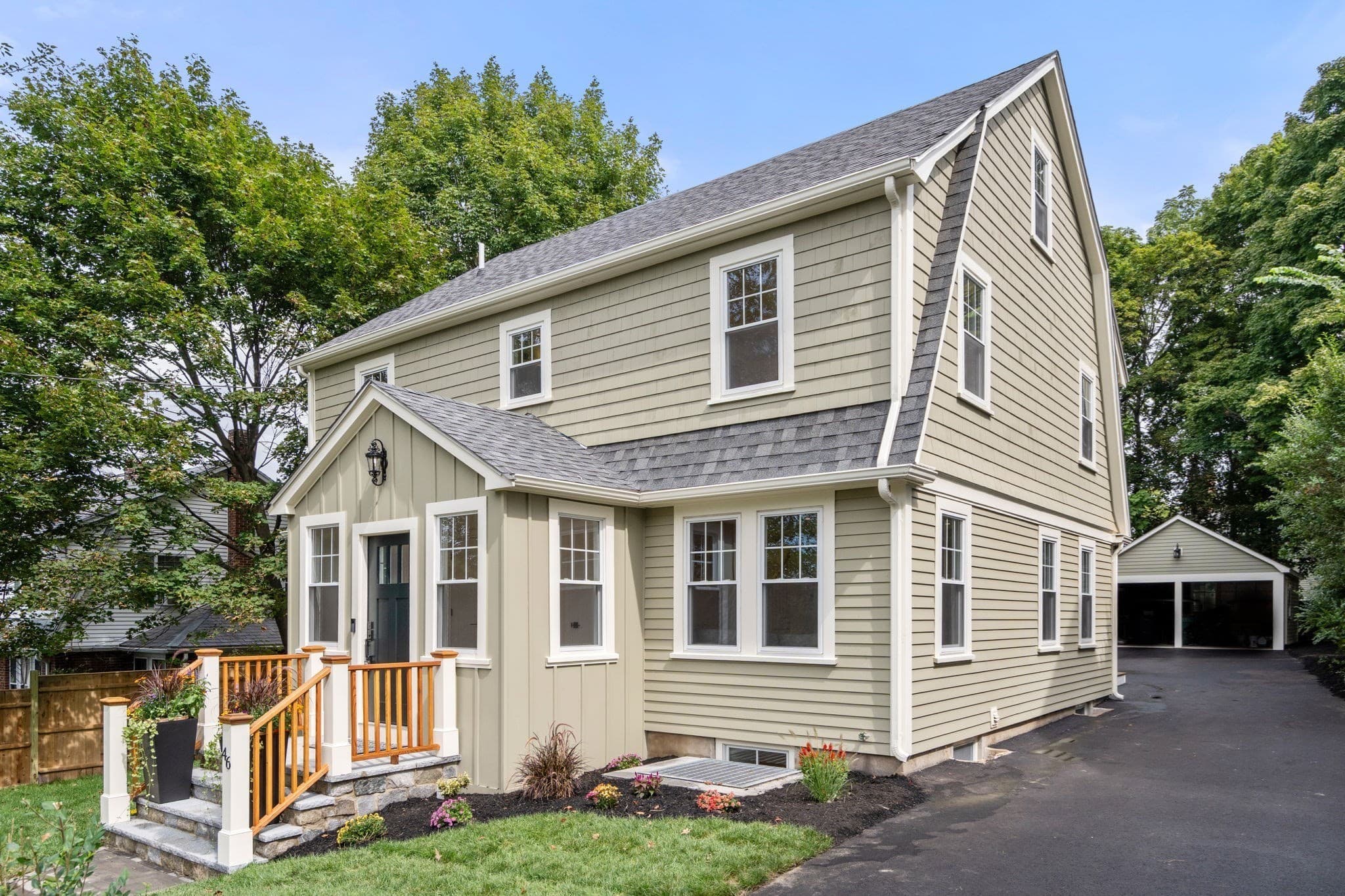 Single Family Residence at 46 Myrtle St, Newton MA 02465, photo 2 of 30