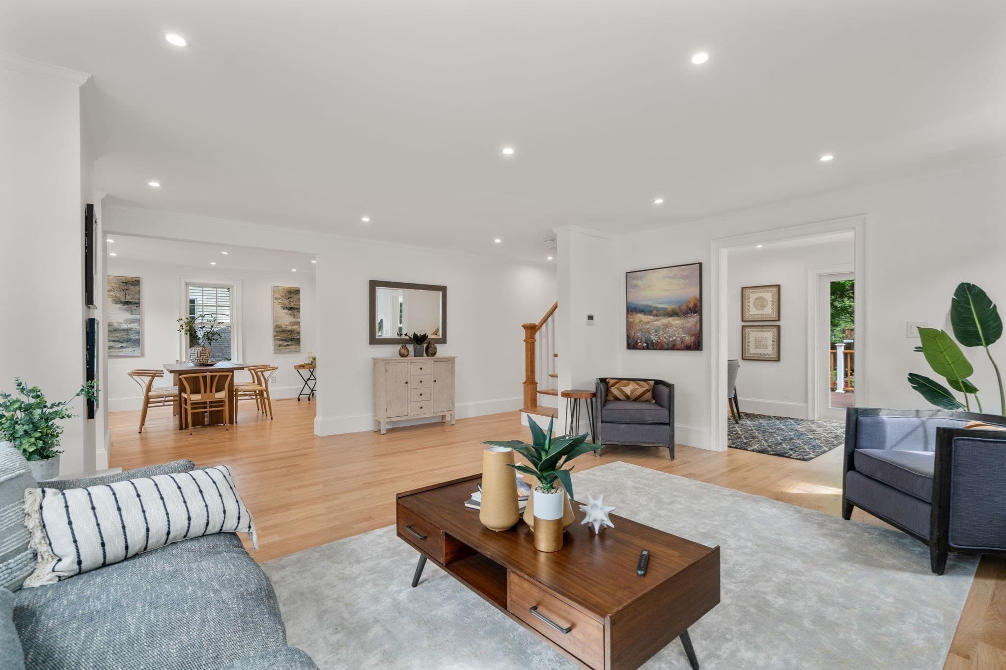 Single Family Residence at 46 Myrtle St, Newton MA 02465, photo 6 of 30