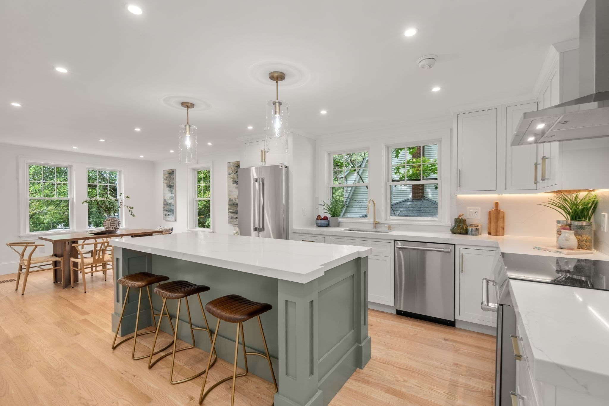 Single Family Residence at 46 Myrtle St, Newton MA 02465, photo 9 of 30