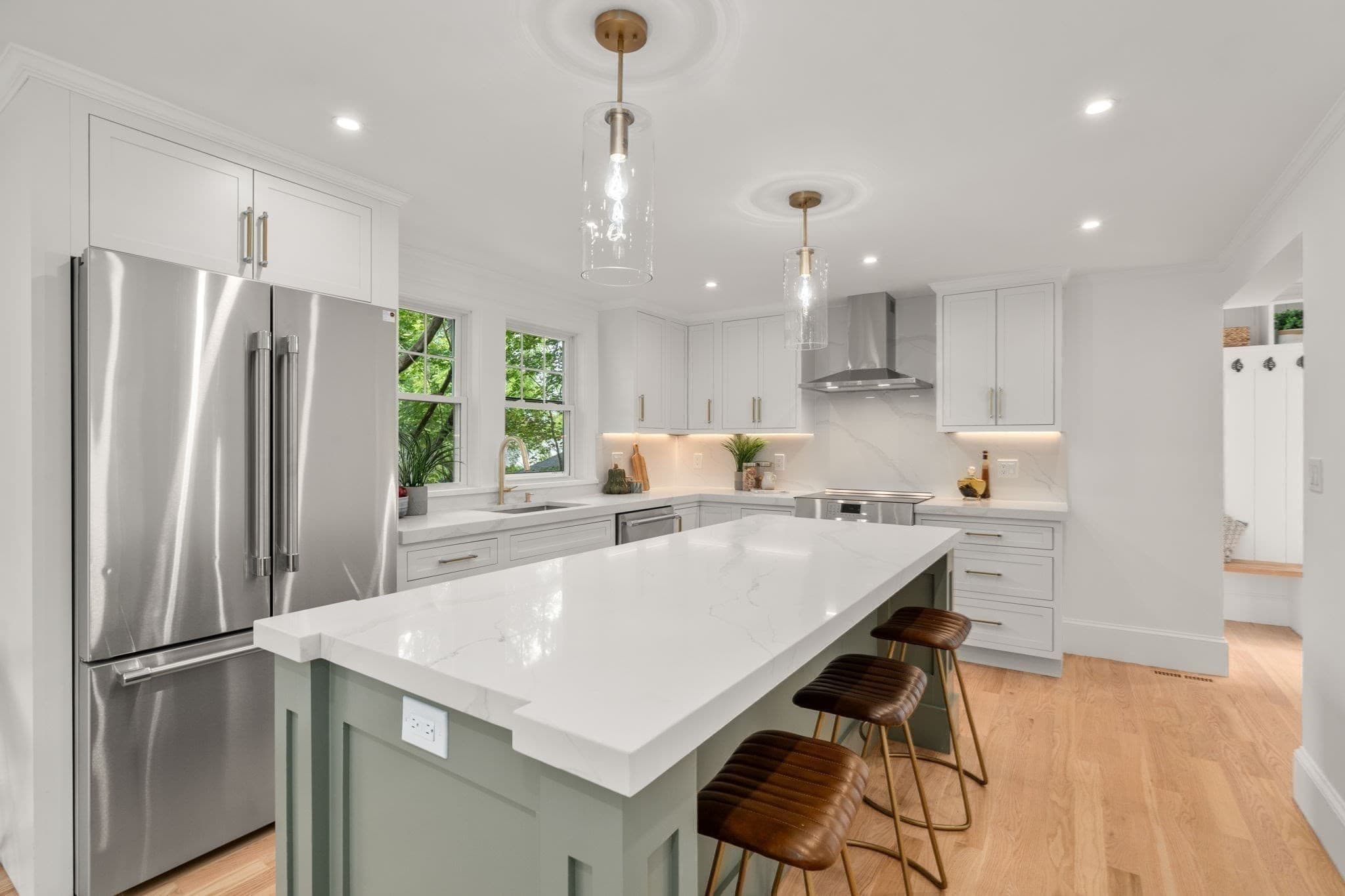 Single Family Residence at 46 Myrtle St, Newton MA 02465, photo 11 of 30