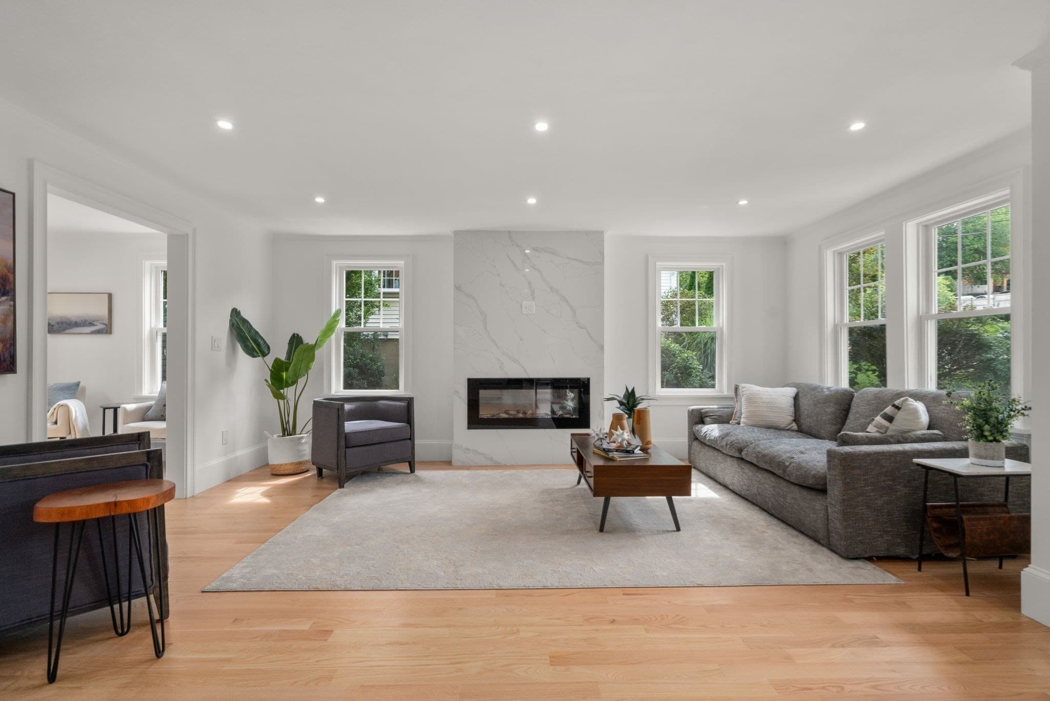 Single Family Residence at 46 Myrtle St, Newton MA 02465, photo 4 of 30