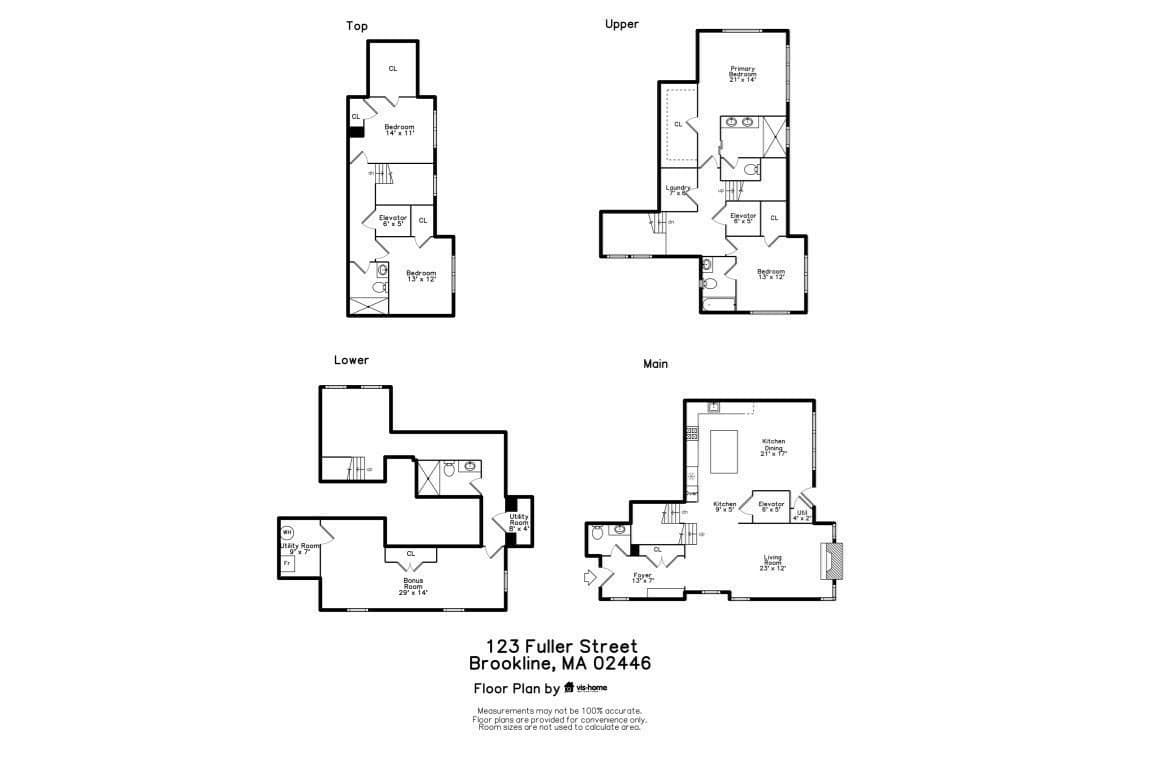 Single Family Residence at 125 Fuller # 125, Brookline MA 02446, Brookline, photo 40 of 40