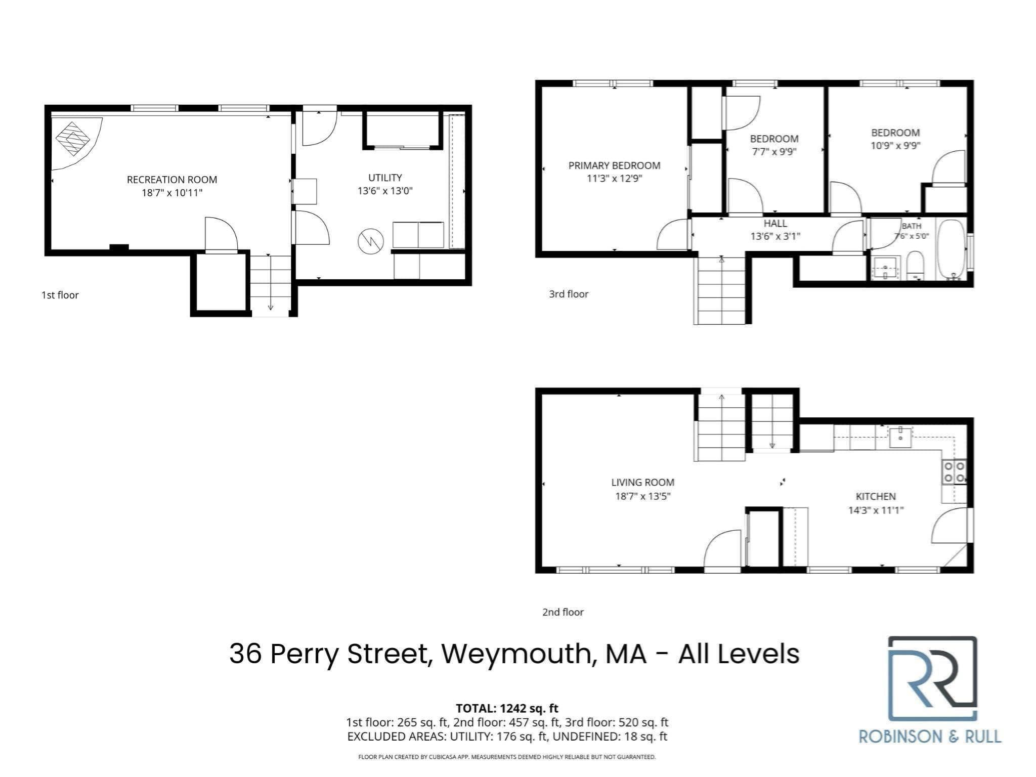 Single Family Residence at 36 Perry Street, Weymouth MA 02189, Weymouth, photo 38 of 38
