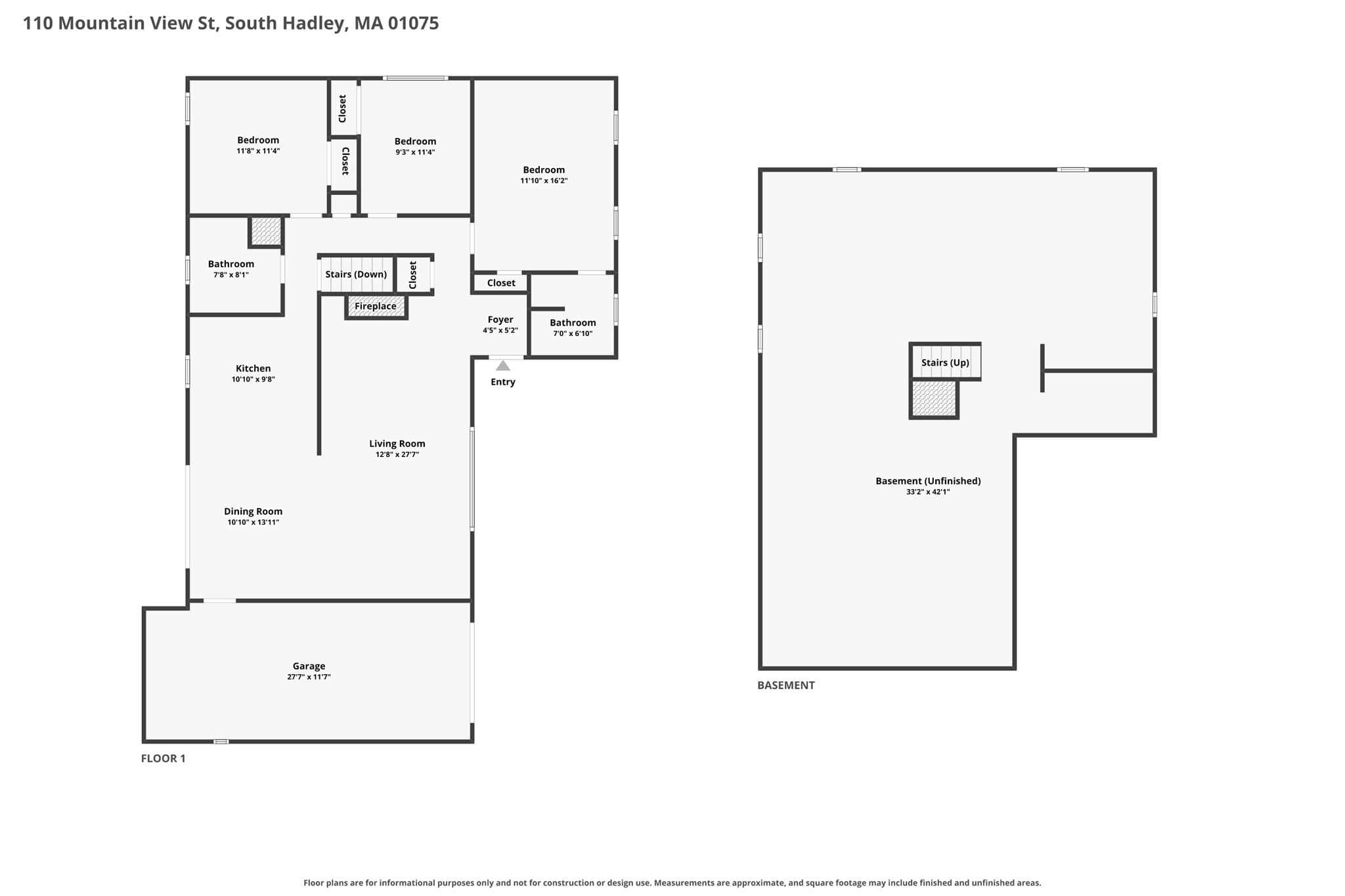 Single Family Residence at 110 Mountain View St, South Hadley MA 01075, South Hadley, photo 42 of 42