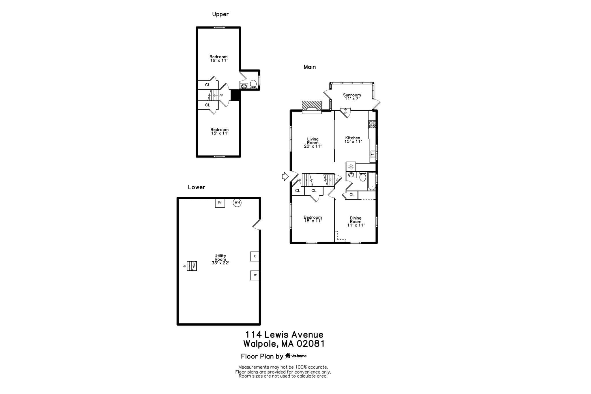 Single Family Residence at 114 Lewis Ave, Walpole MA 02081, Walpole, photo 40 of 40