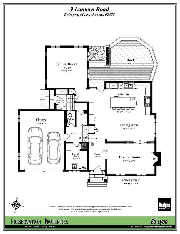 Single Family Residence at 9 Lantern Rd, Belmont MA 02478, Belmont, photo 39 of 41