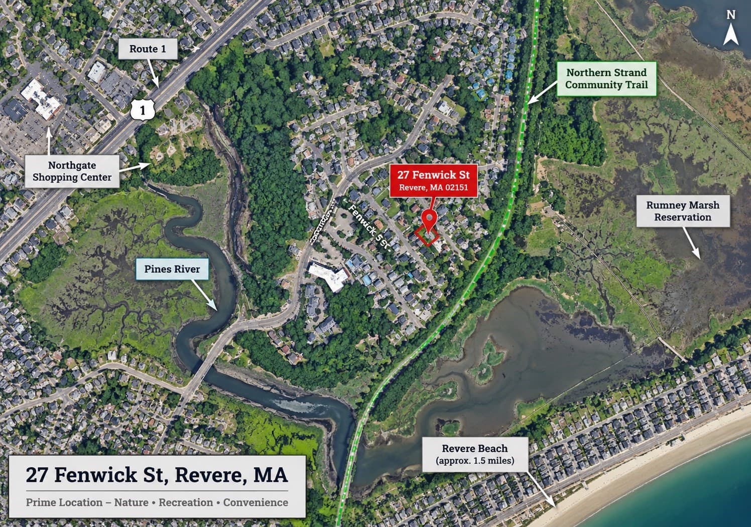 Single Family Residence at 27 Fenwick, Revere MA 02151, Revere, photo 42 of 42