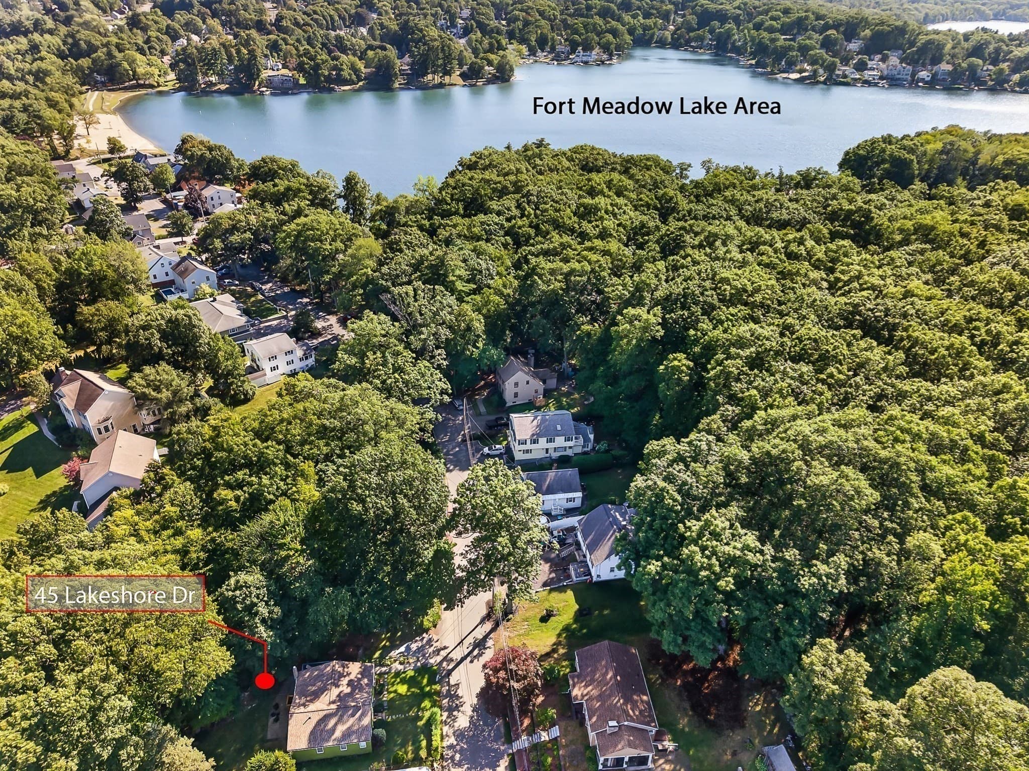 Single Family Residence at 45 Lakeshore Dr, Hudson MA 01749, Hudson, photo 7 of 27