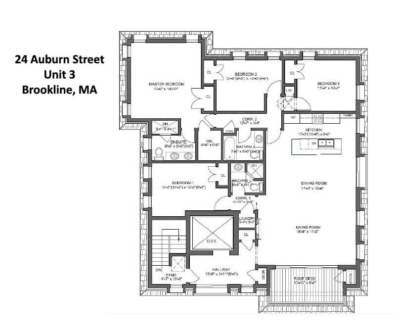 Condominium at 24 Auburn PH, Brookline MA 02446, Brookline, photo 16 of 16