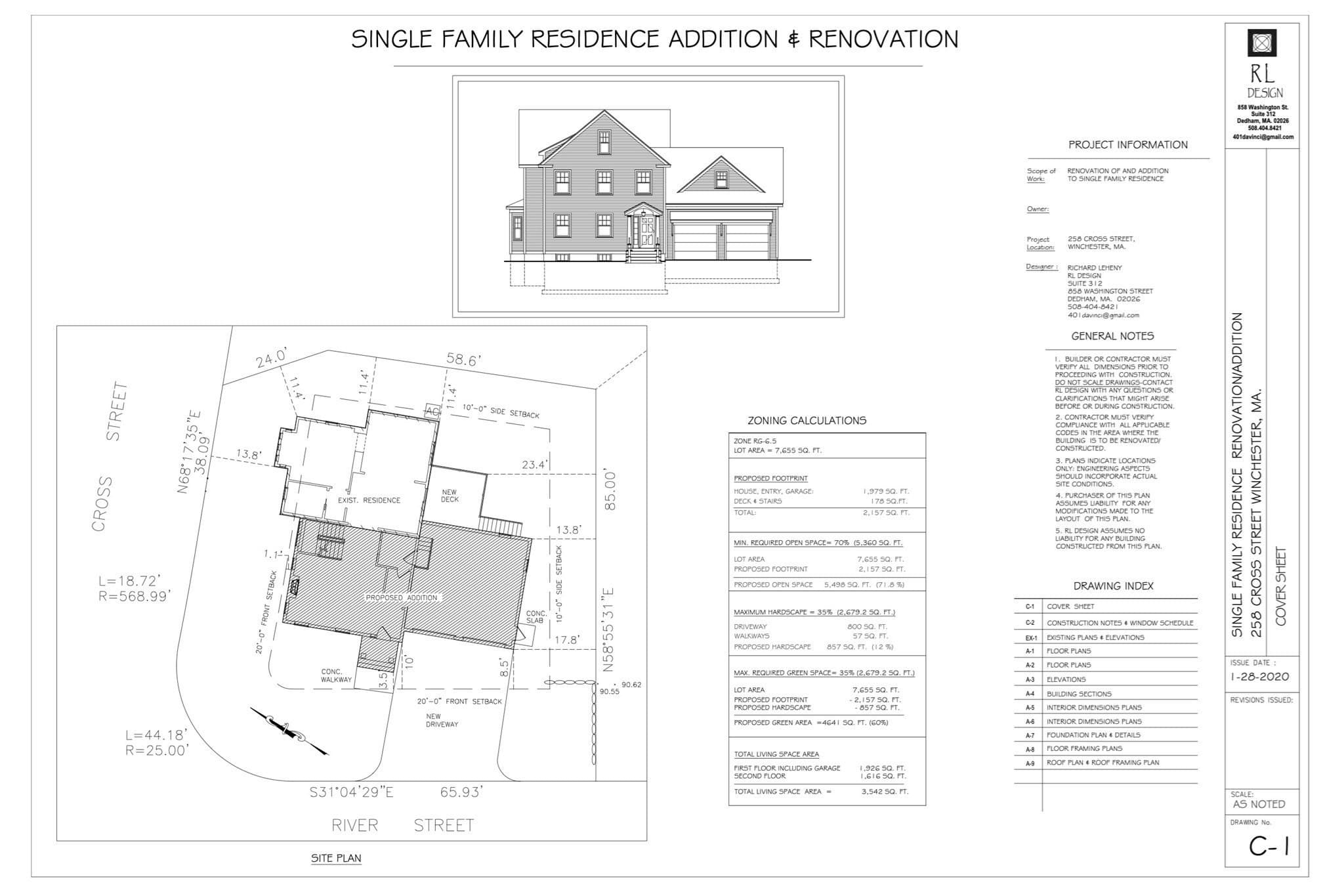 Single Family Residence at 258 Cross St, Winchester MA 01890, Winchester, photo 39 of 39
