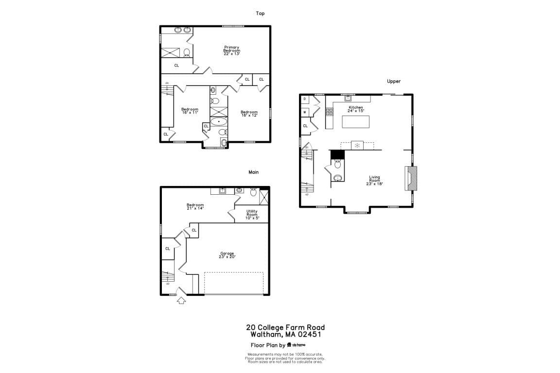 Single Family Residence at 20 College Farm Rd, Waltham MA 02451, Waltham, photo 28 of 30