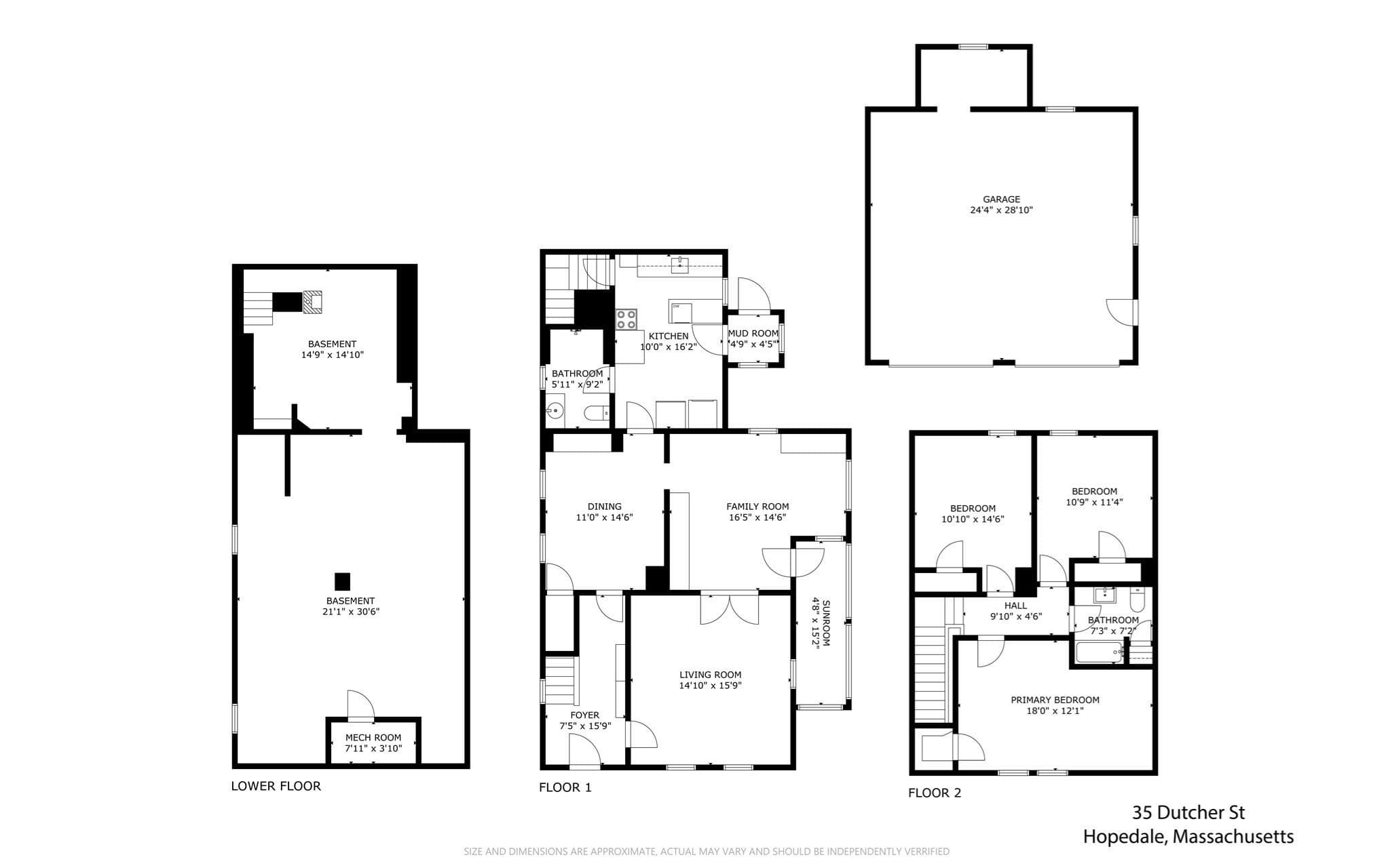 Single Family Residence at 35 Dutcher St, Hopedale MA 01747, Hopedale, photo 22 of 22