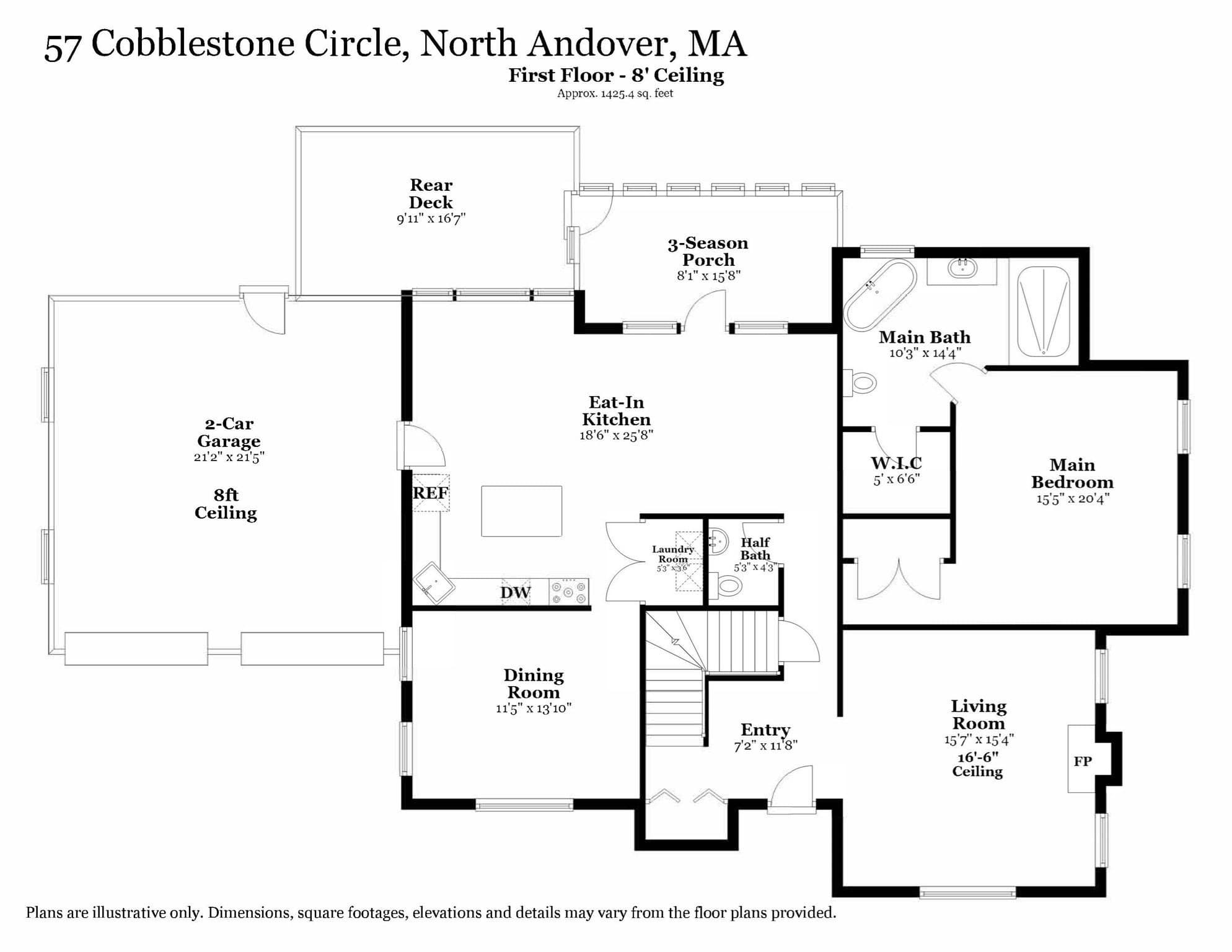 Single Family Residence at 57 Cobblestone Circle, North Andover MA 01845, North Andover, photo 34 of 36