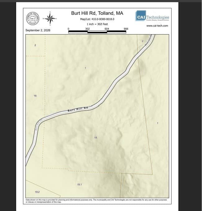 0 Burt Hill Rd Parcel 18, Tolland MA 01034