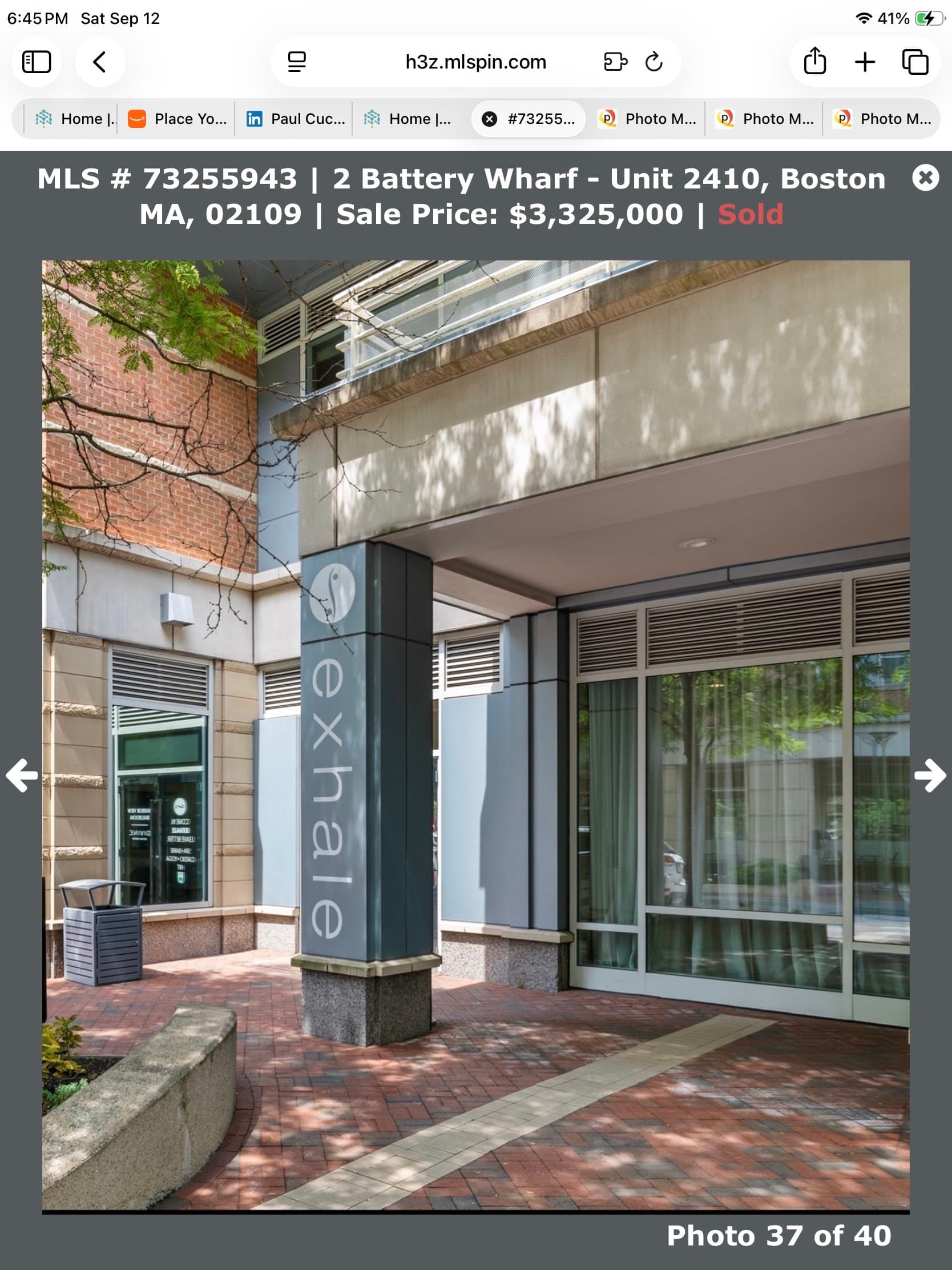Condominium at 2 Battery Wharf, Boston MA 02109, Boston, photo 36 of 36