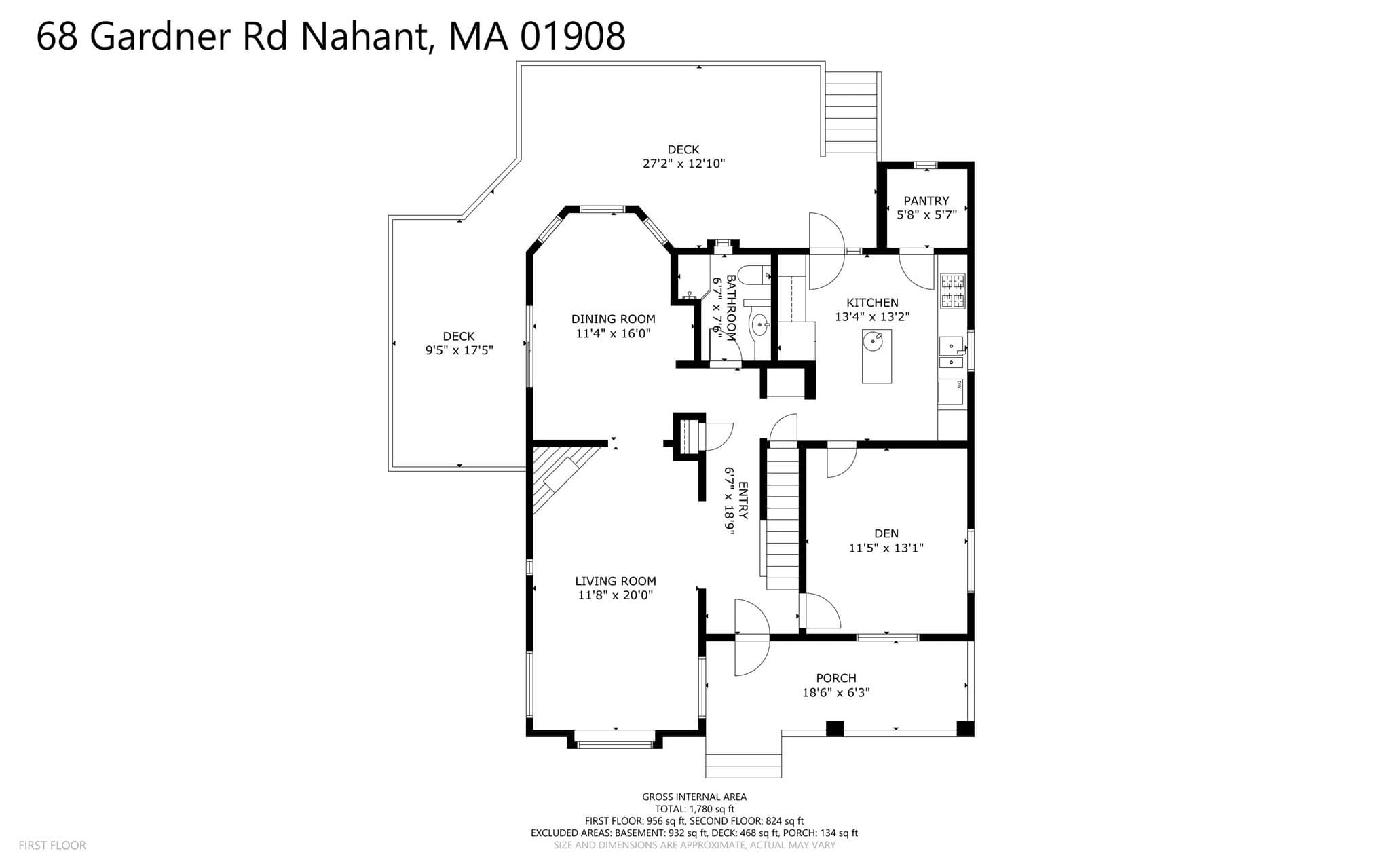 Single Family Residence at 68 Gardner Rd, Nahant MA 01908, Nahant, photo 39 of 42