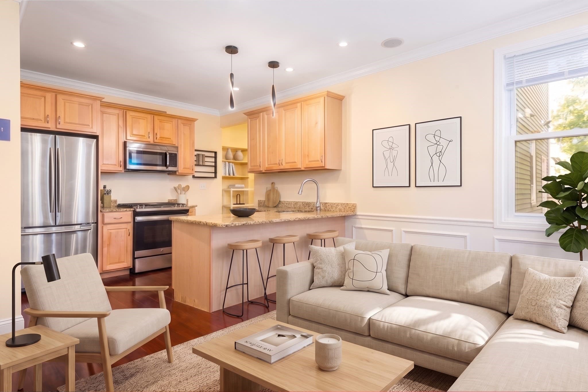 3 Family - 3 Units Up/Down at 205 Harvard Street, Cambridge MA 02139, Cambridge, photo 6 of 32