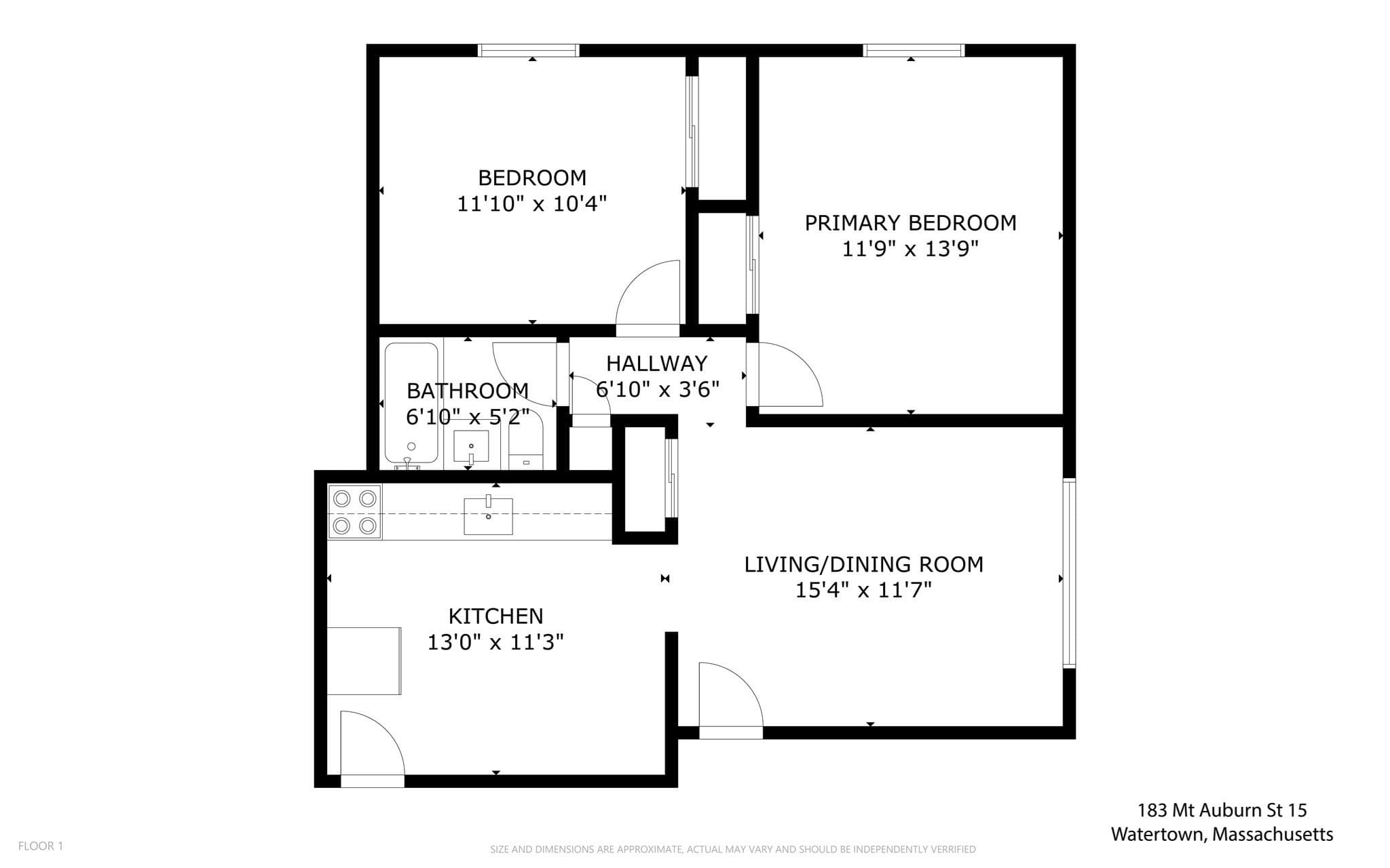 Condominium at 183 Mt Auburn St # 15, Watertown MA 02472, Watertown, photo 15 of 15