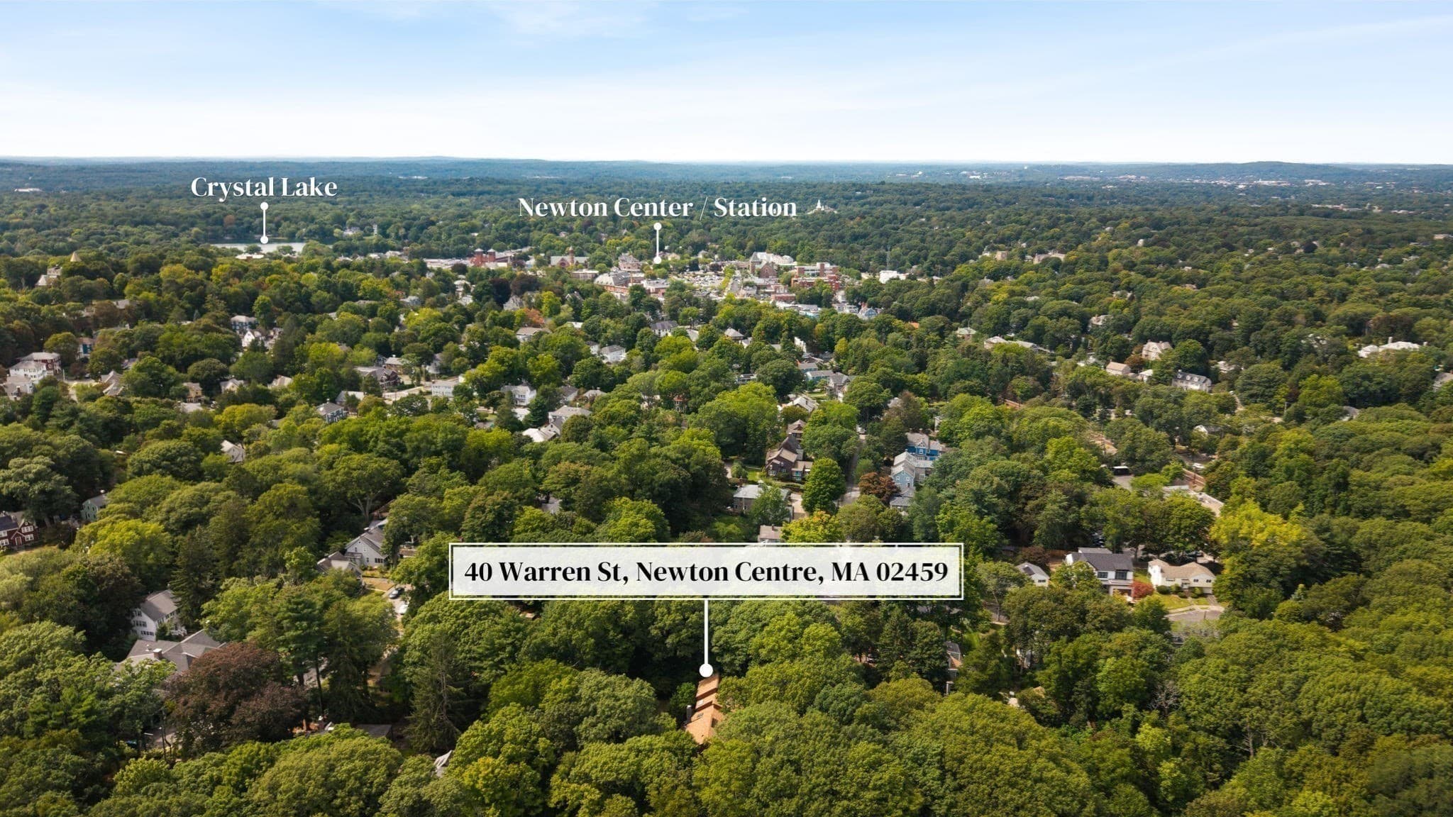 Single Family Residence at 40 Warren Street, Newton MA 02459, Newton, photo 42 of 42