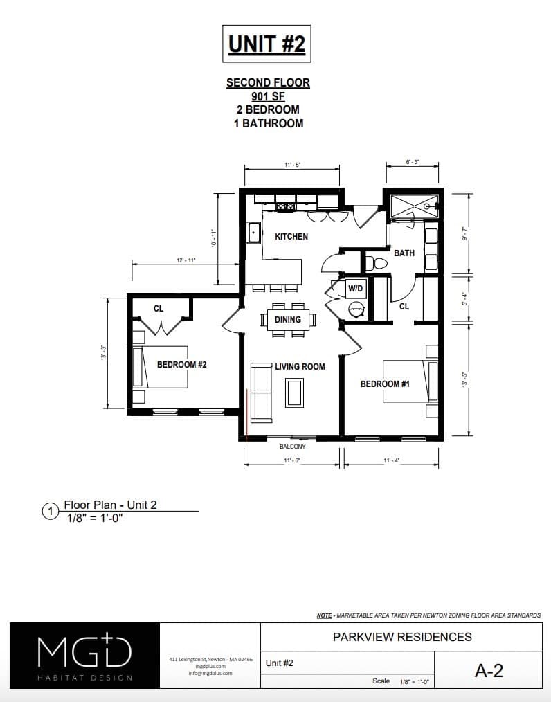 Condominium at 386 Watertown St # 2, Newton MA 02458, Newton, photo 8 of 8