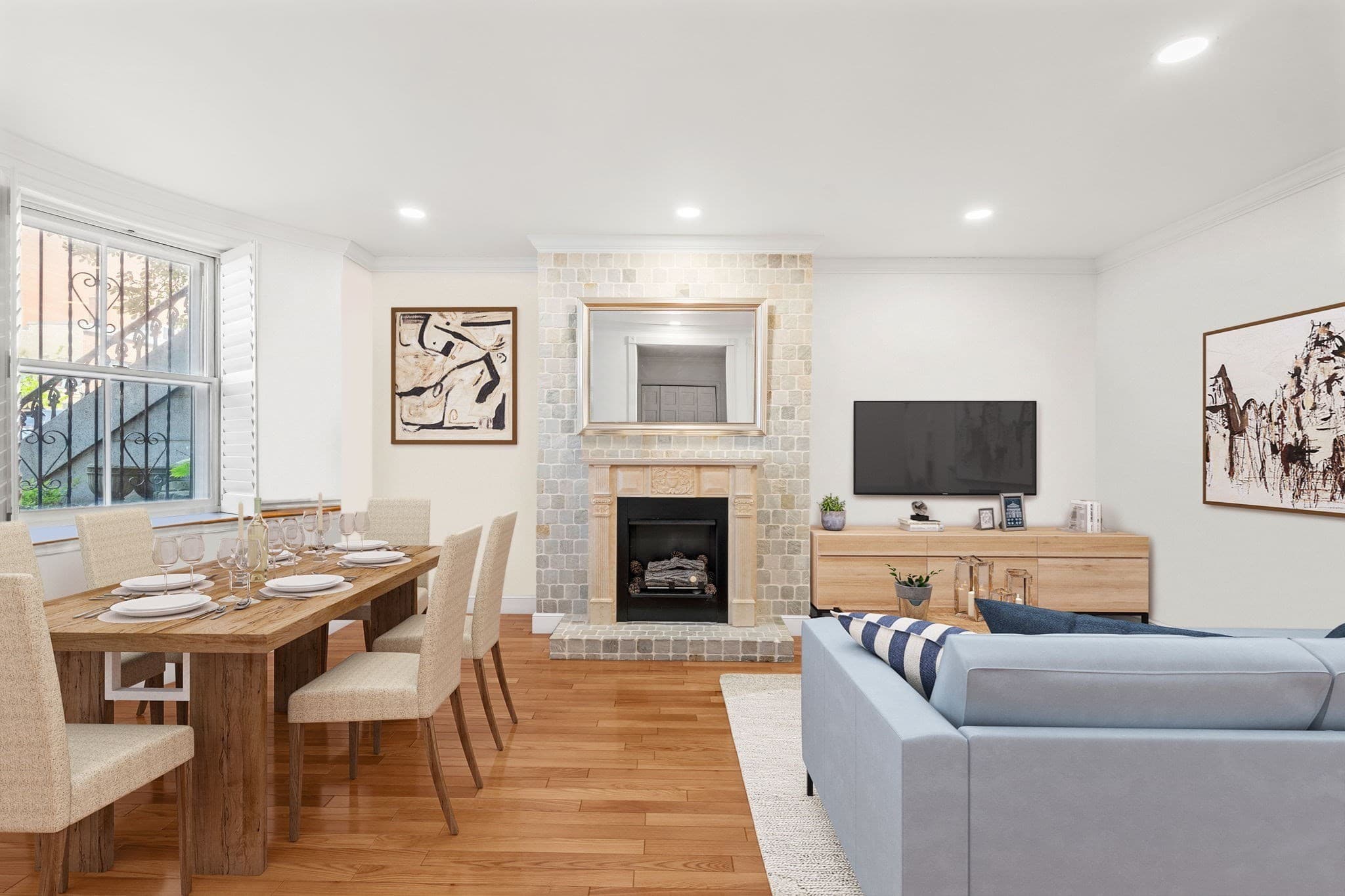 Condominium at 617 Massachusetts Ave # 1A, Boston MA 02118, photo 4 of 14