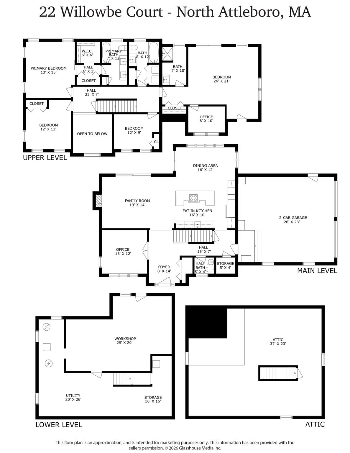 Single Family Residence at 22 Willowbe Ct, North Attleboro MA 02760, North Attleboro, photo 42 of 42