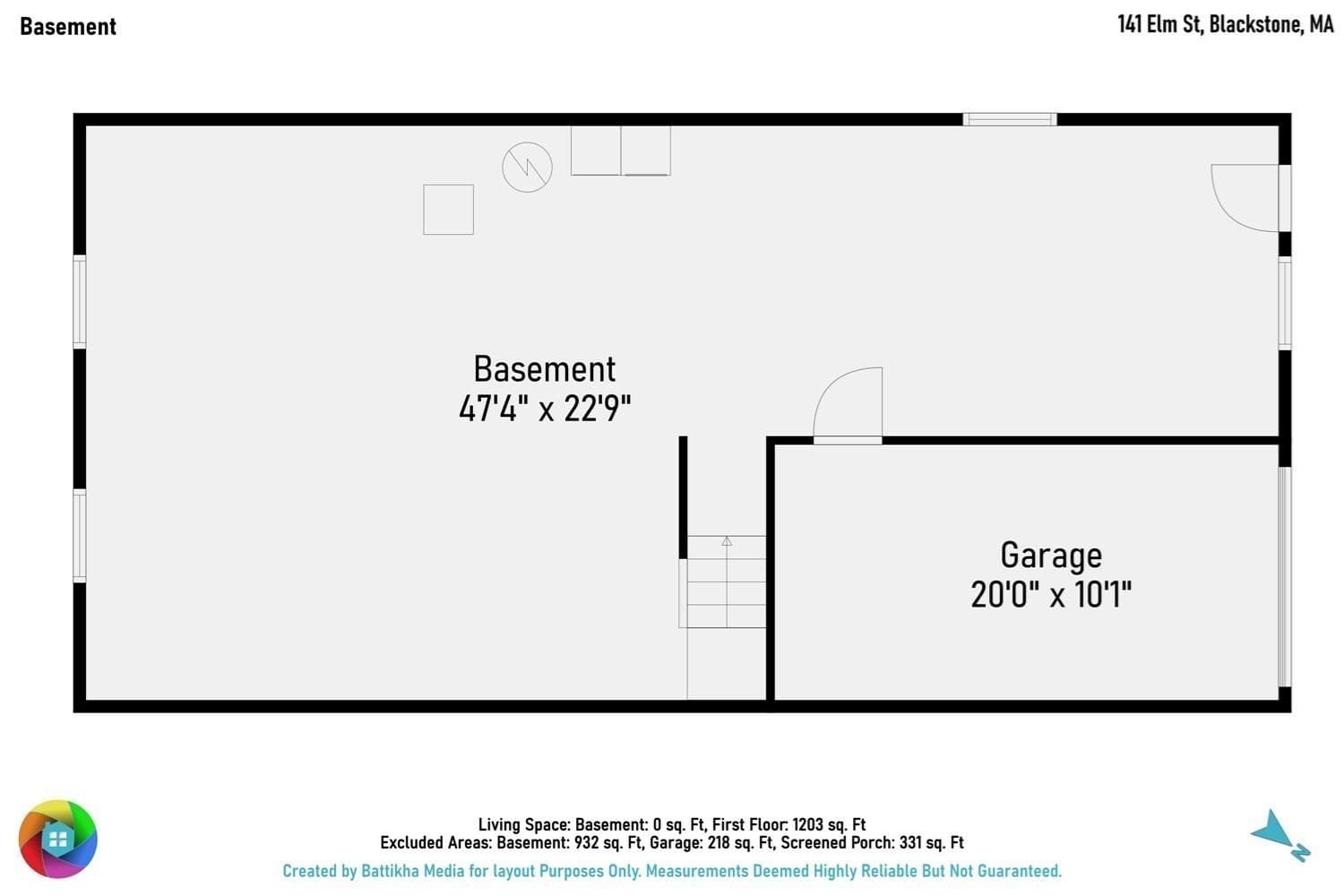 Single Family Residence at 141 Elm St., Blackstone MA 01504, Blackstone, photo 33 of 33