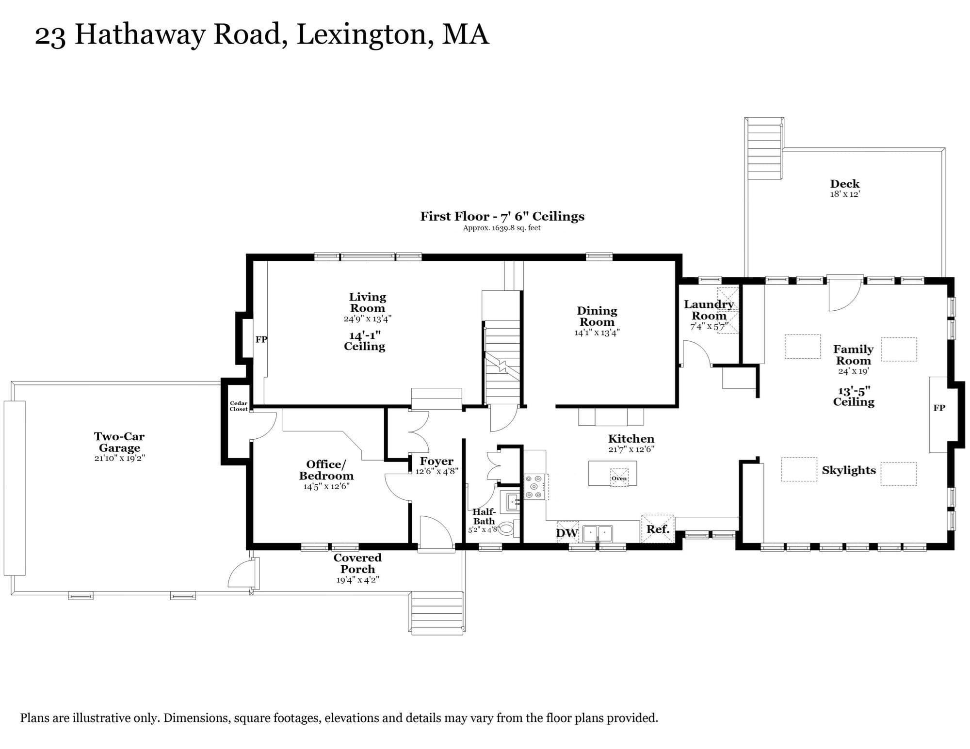 Single Family Residence at 23 Hathaway Rd, Lexington MA 02420, Lexington, photo 37 of 39